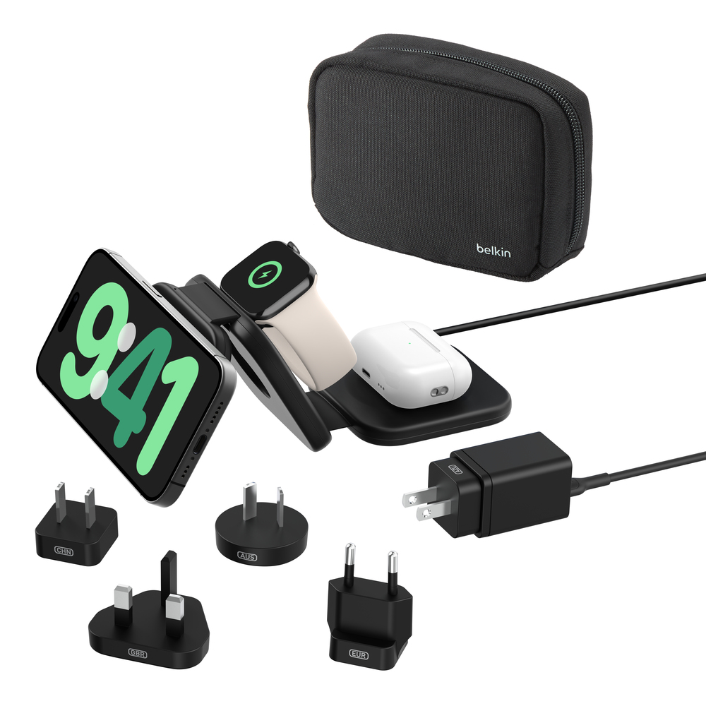 Belkin magnetische Reiseladestation mit Power Adapter (36W)