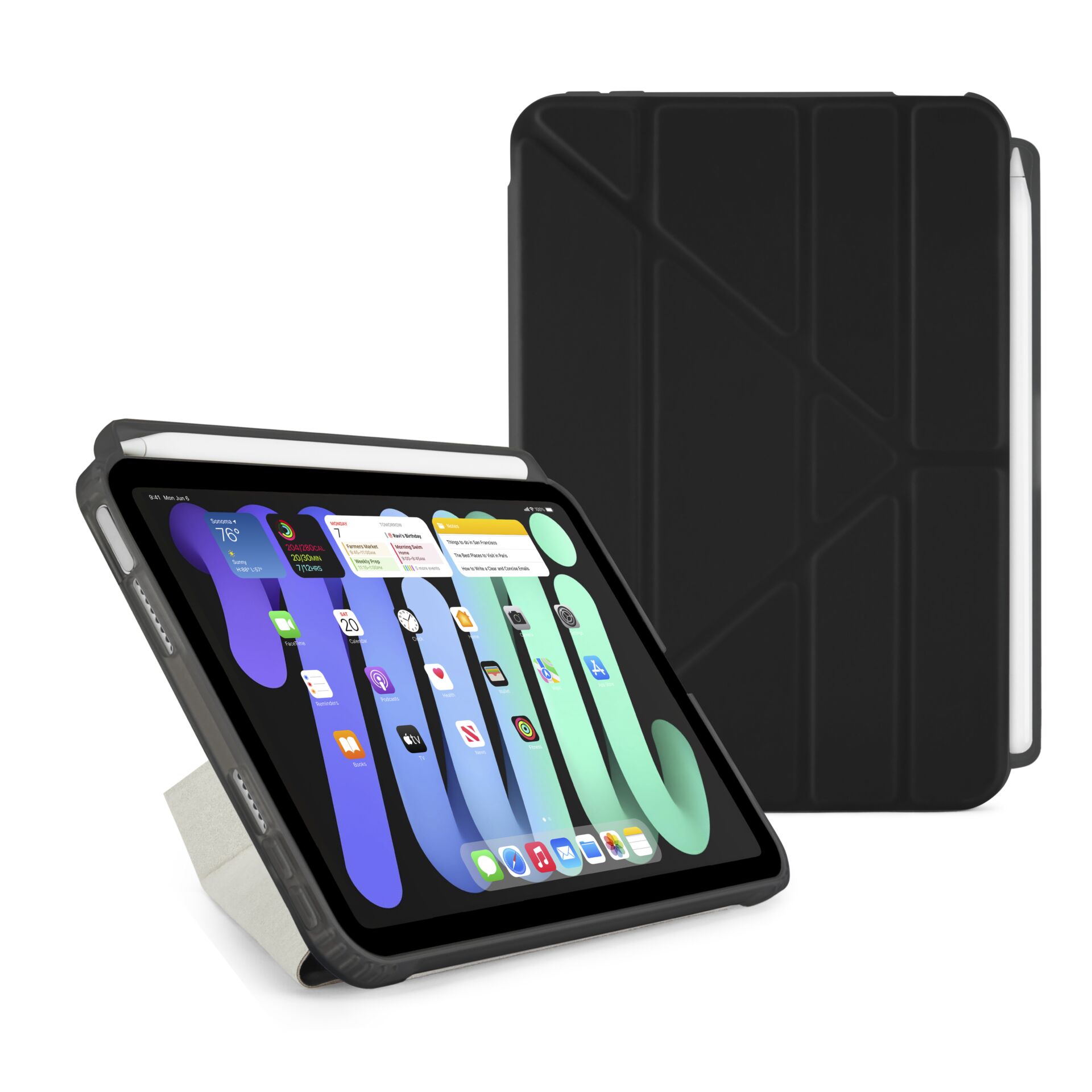 Pipetto Origami No3 Pencil Case für iPad mini (A17 Pro / 6. Gen)