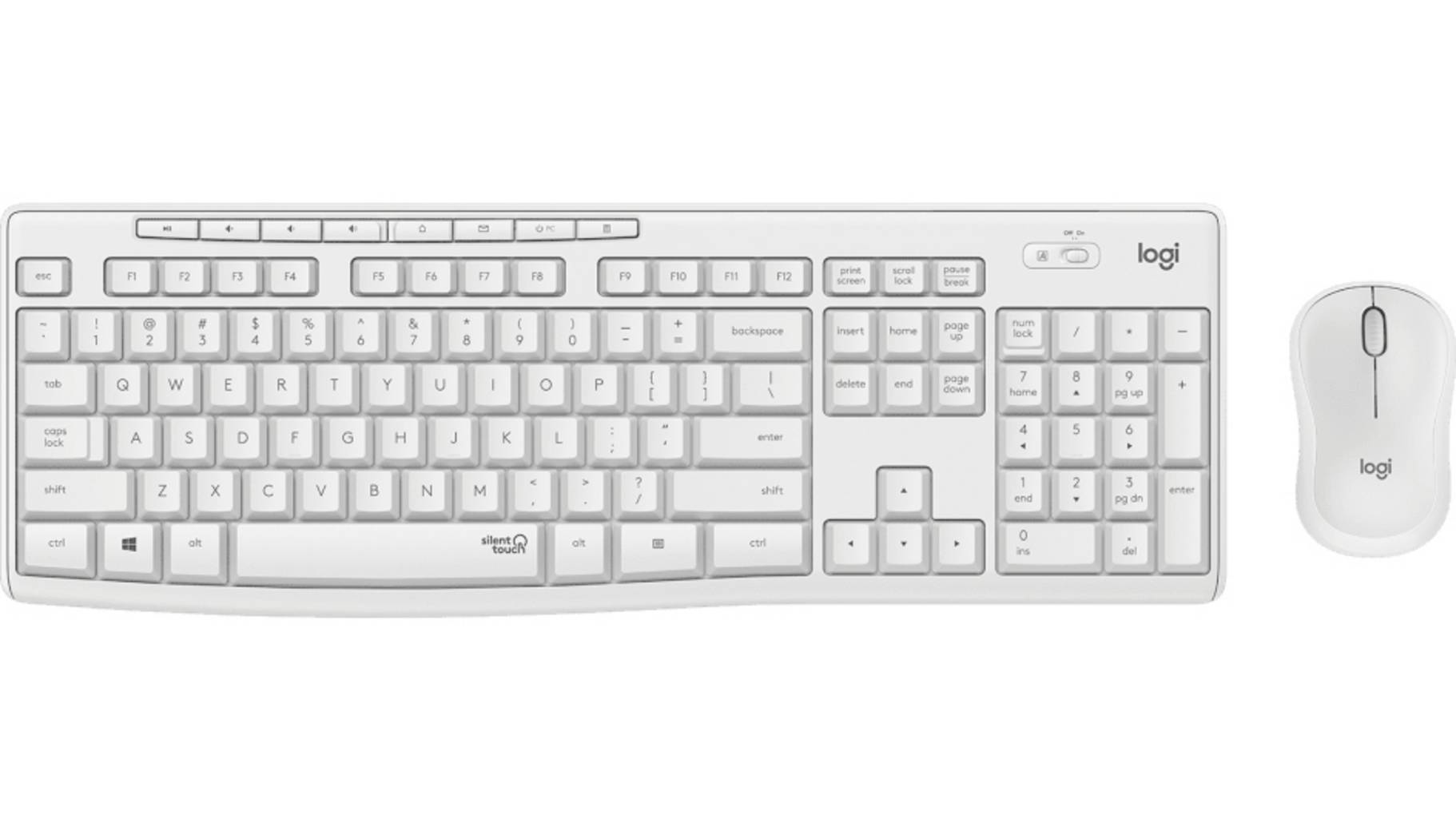 Logitech MK295 Silent Tastatur & Maus Set