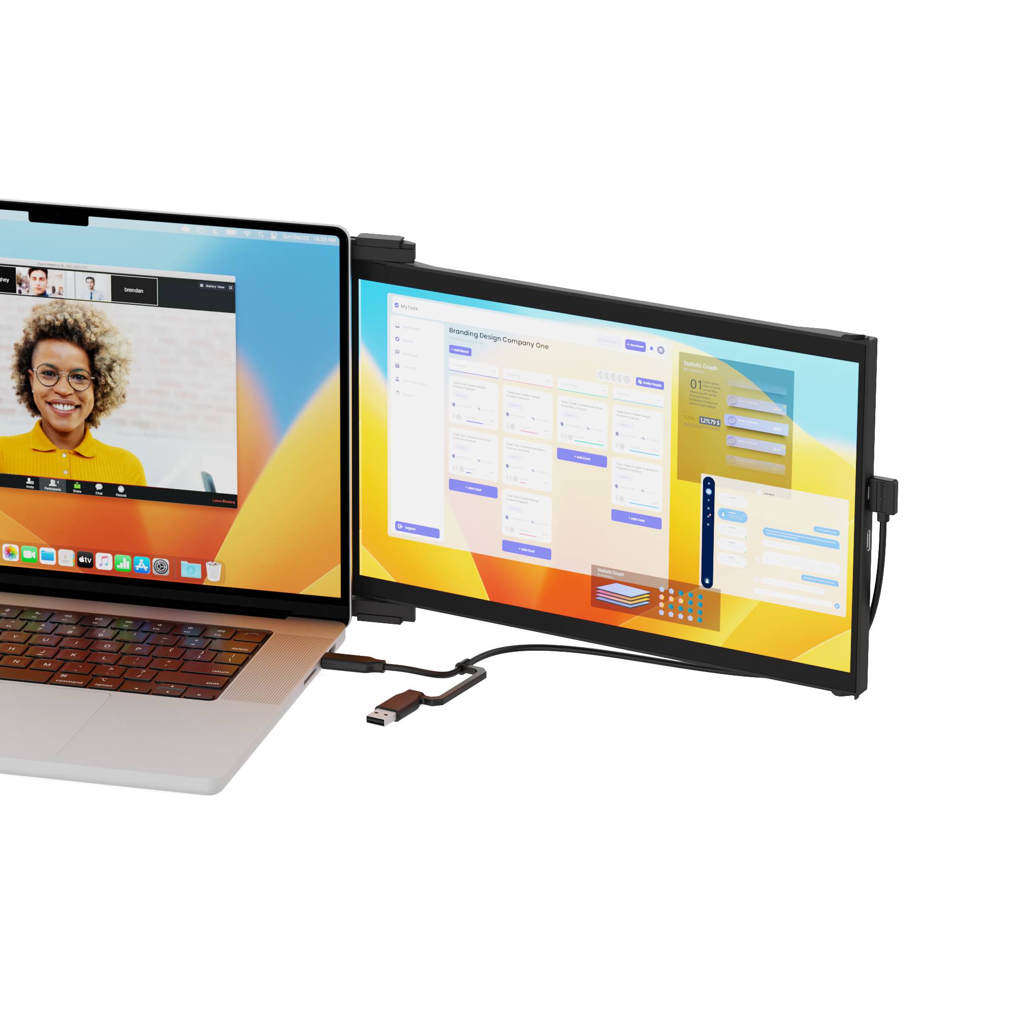 Mobile Pixels Duex Max DS 14,1″ Bildschirmerweiterung