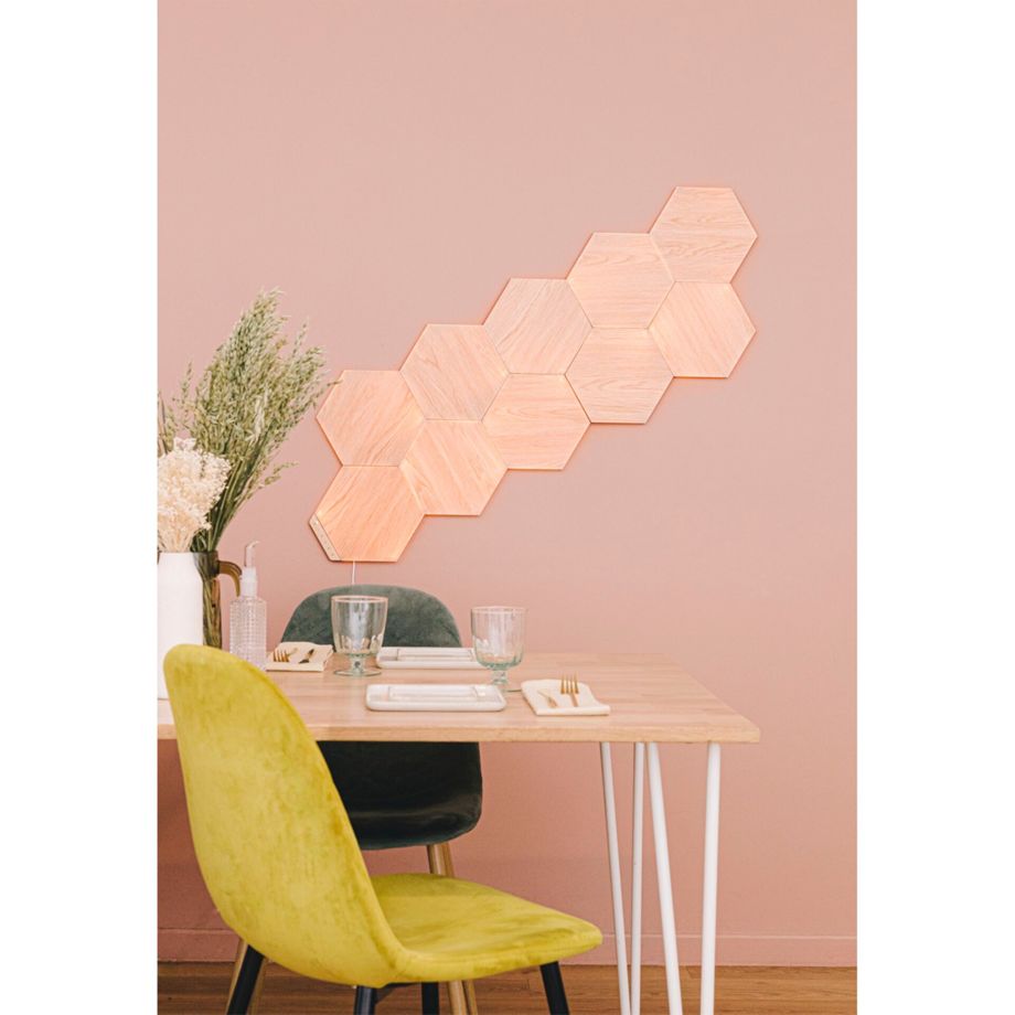 Nanoleaf Elements Wood Look Hexagons