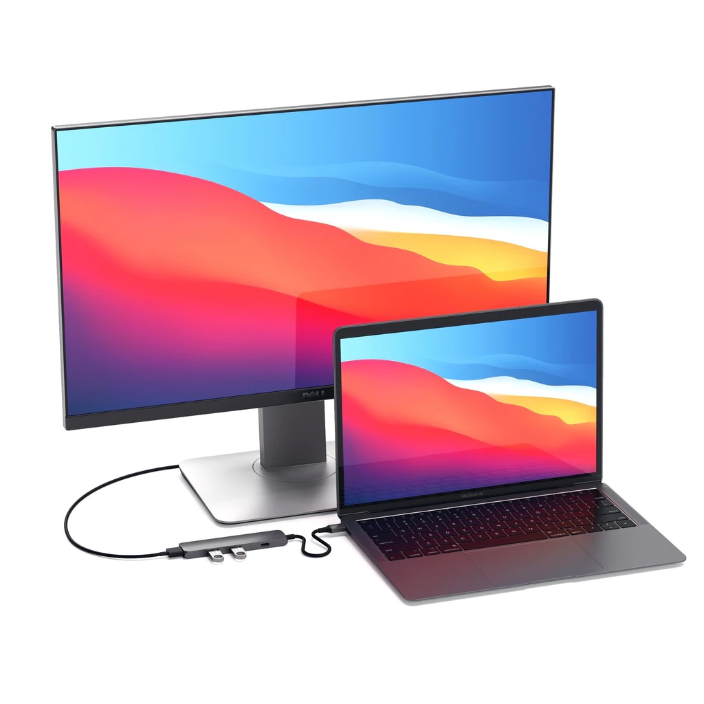 Satechi USB-C Passthrough Hub (4 in 1)