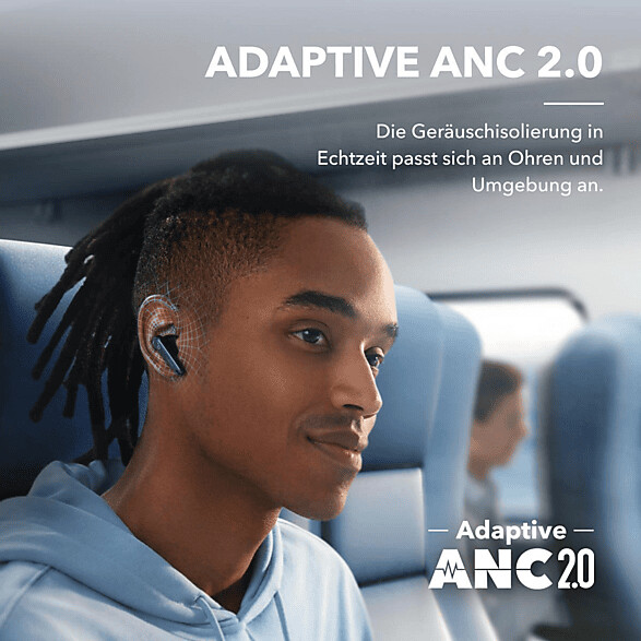 ANKER Soundcore Liberty 4 NC In-Ear Kopfhörer, Blau, Kabellos