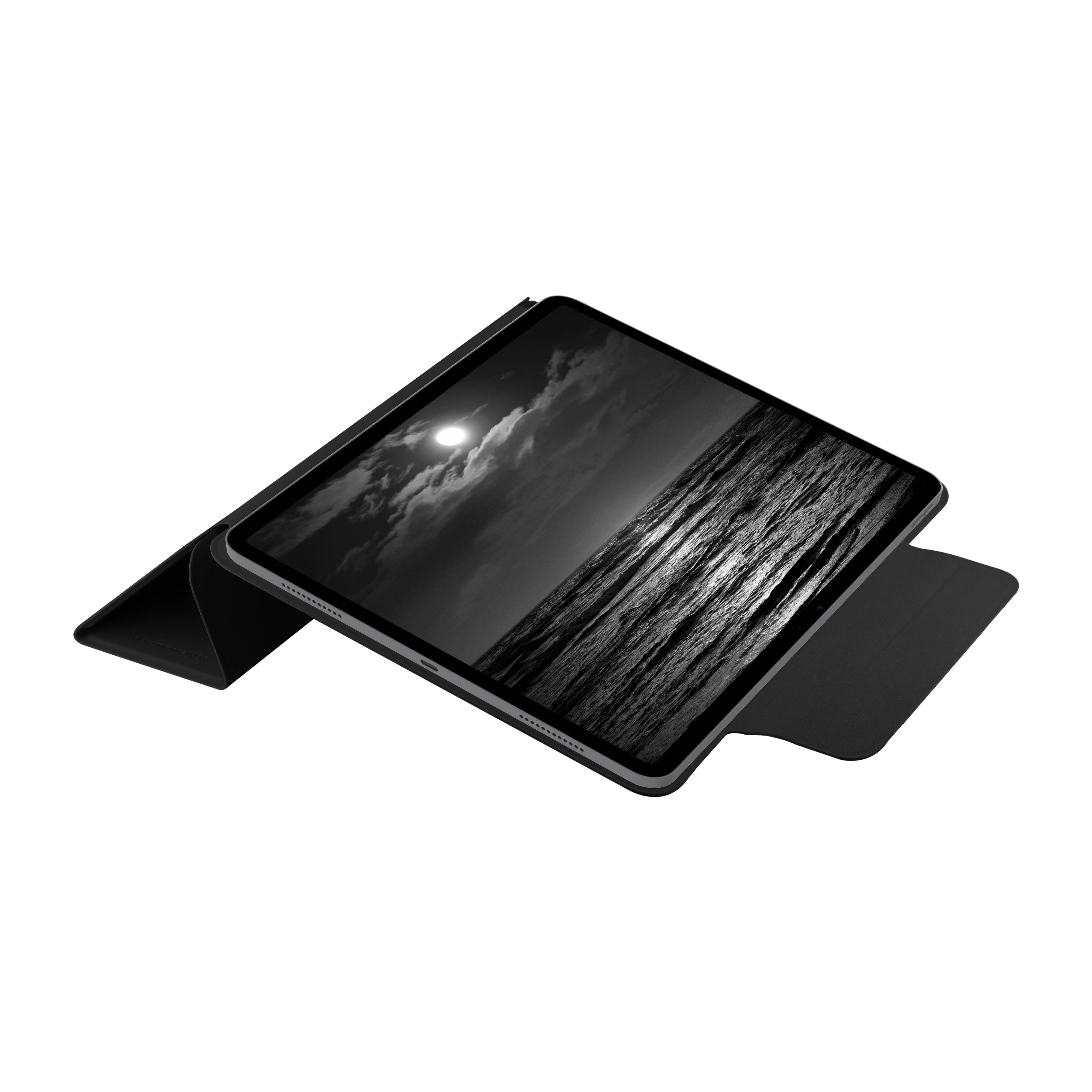 dbramante1928 Avenida ICON Flip-Hülle für iPad Pro 12.9" (5./6. Gen) / Ipad Air 13" (M2, M3, M4), Schwarz