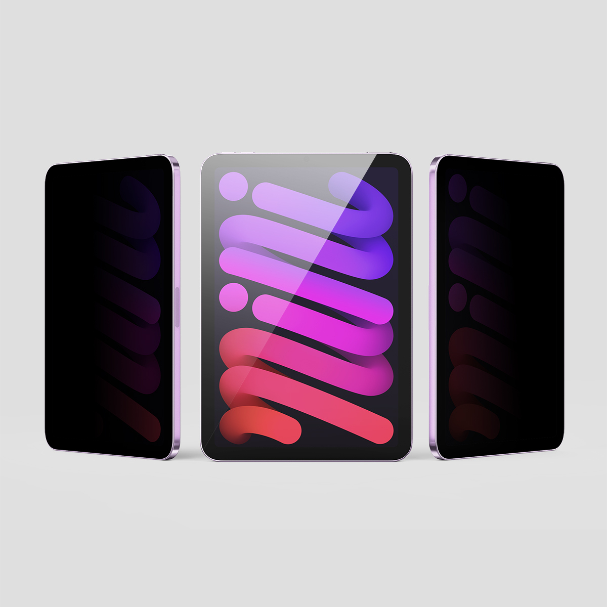 GUAN Privacy Displayschutzglas für Apple iPad mini (A17 Pro/6. Gen)