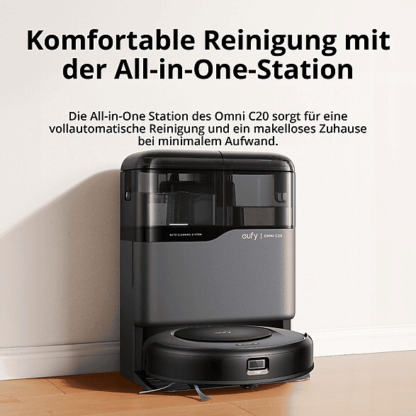 eufy Robot Vacuum Omni C20 Beutellos