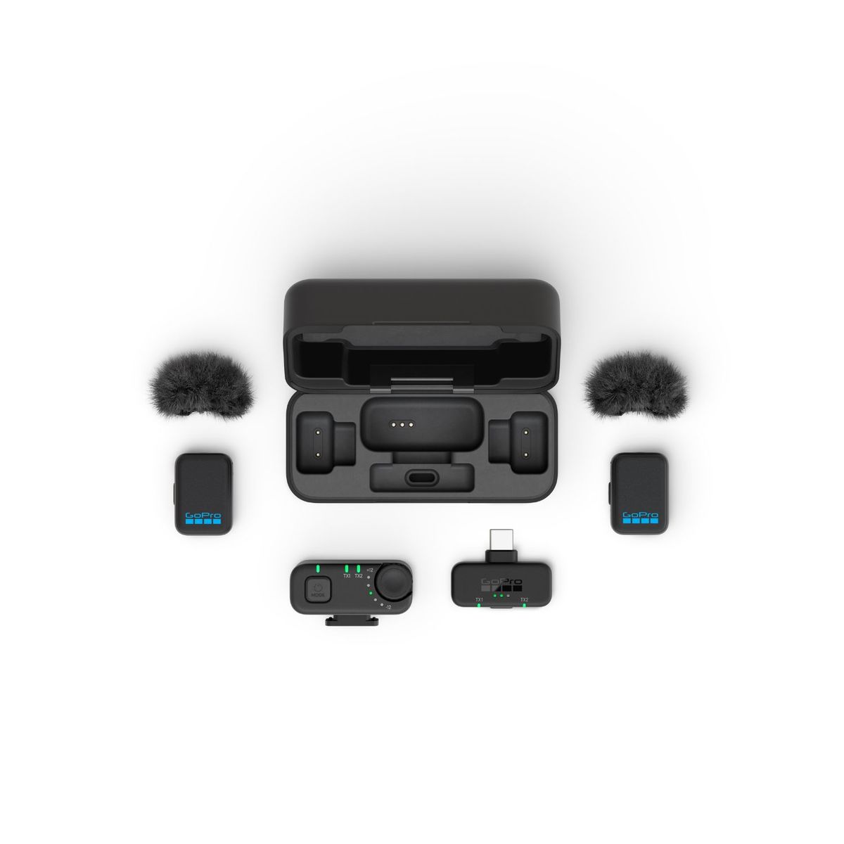 GoPro Komplettes kabelloses Mikrofon-Kit