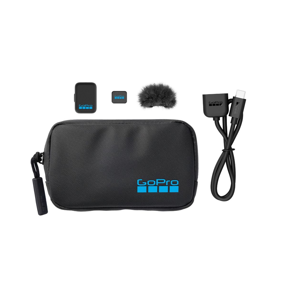 GoPro Kabelloser Mikrofonsender, Schwarz