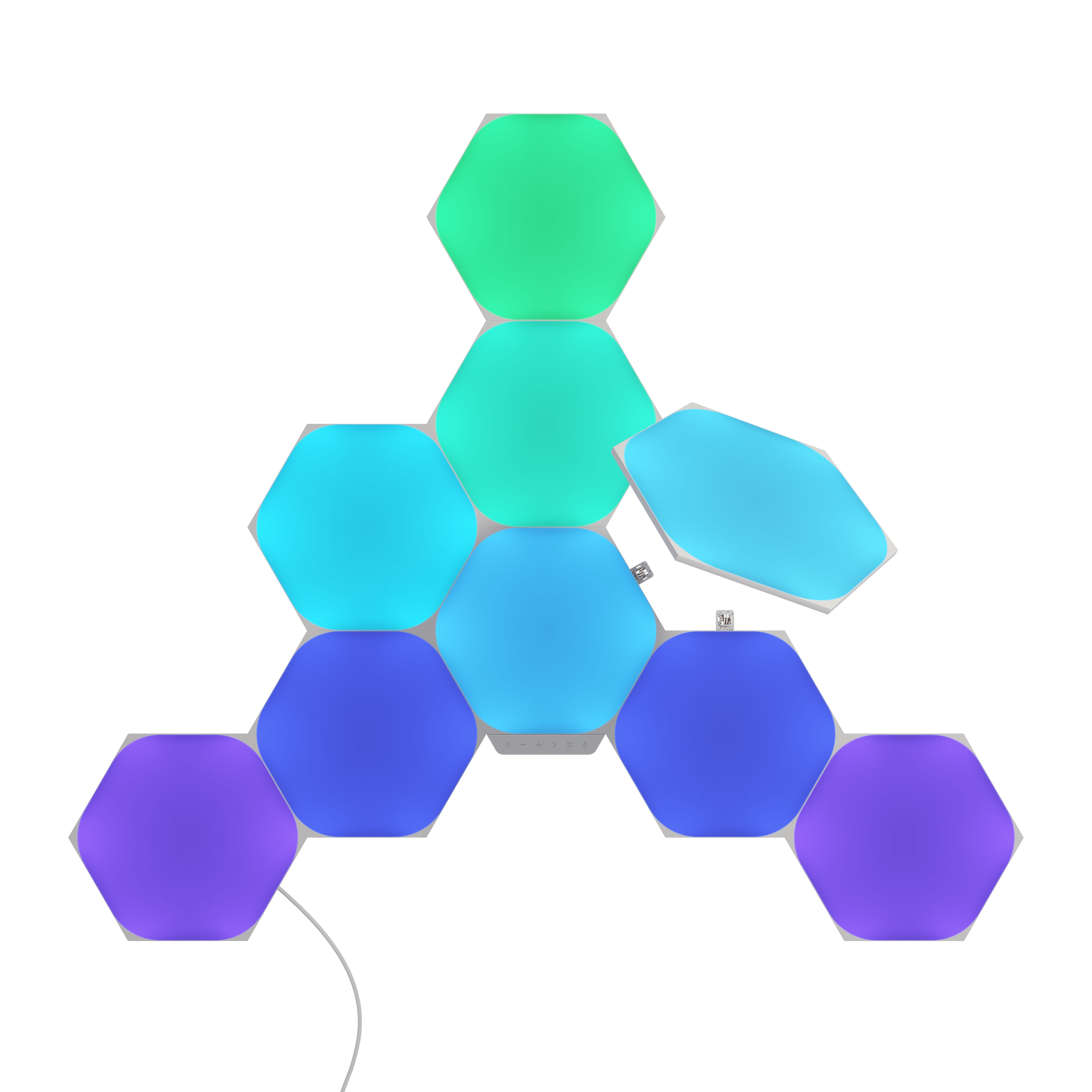Nanoleaf Shapes Hexagons, 9er-Pack