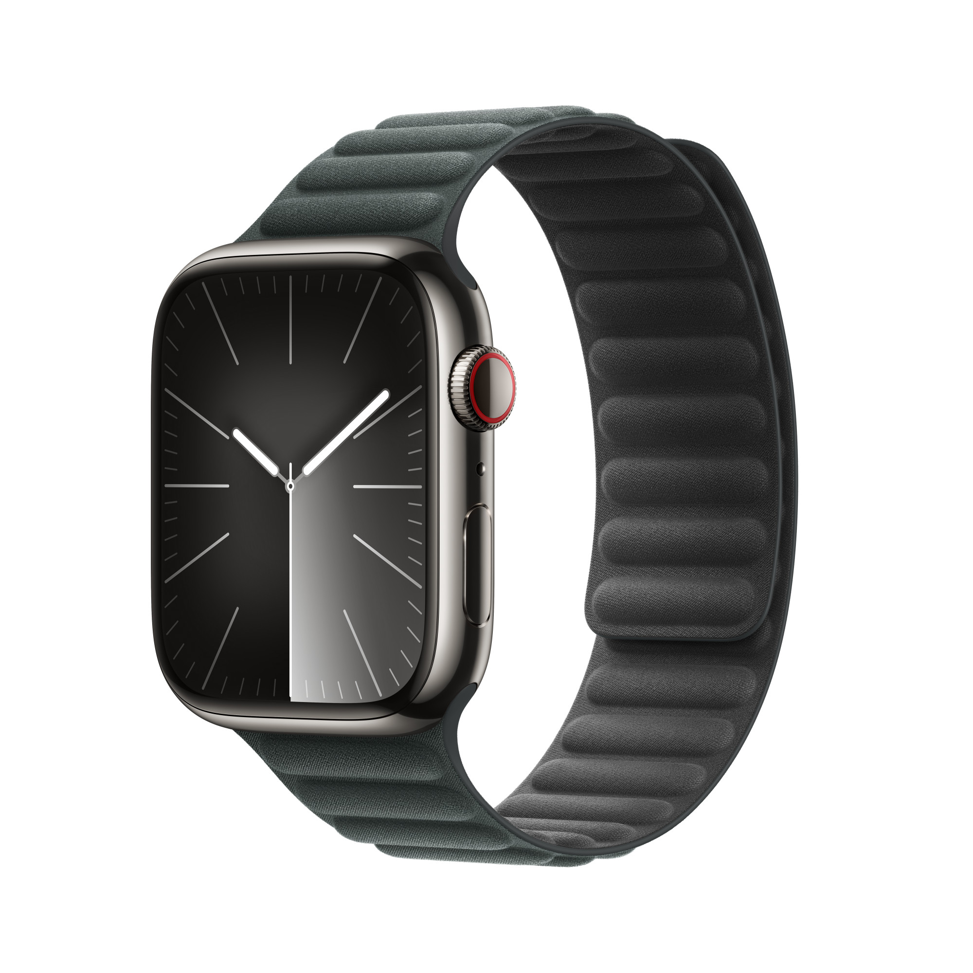 Apple Armband mit Magnetverschluss, Immergrün, 42 (Series 1/2/3)/44/45/46/49mm, S/M