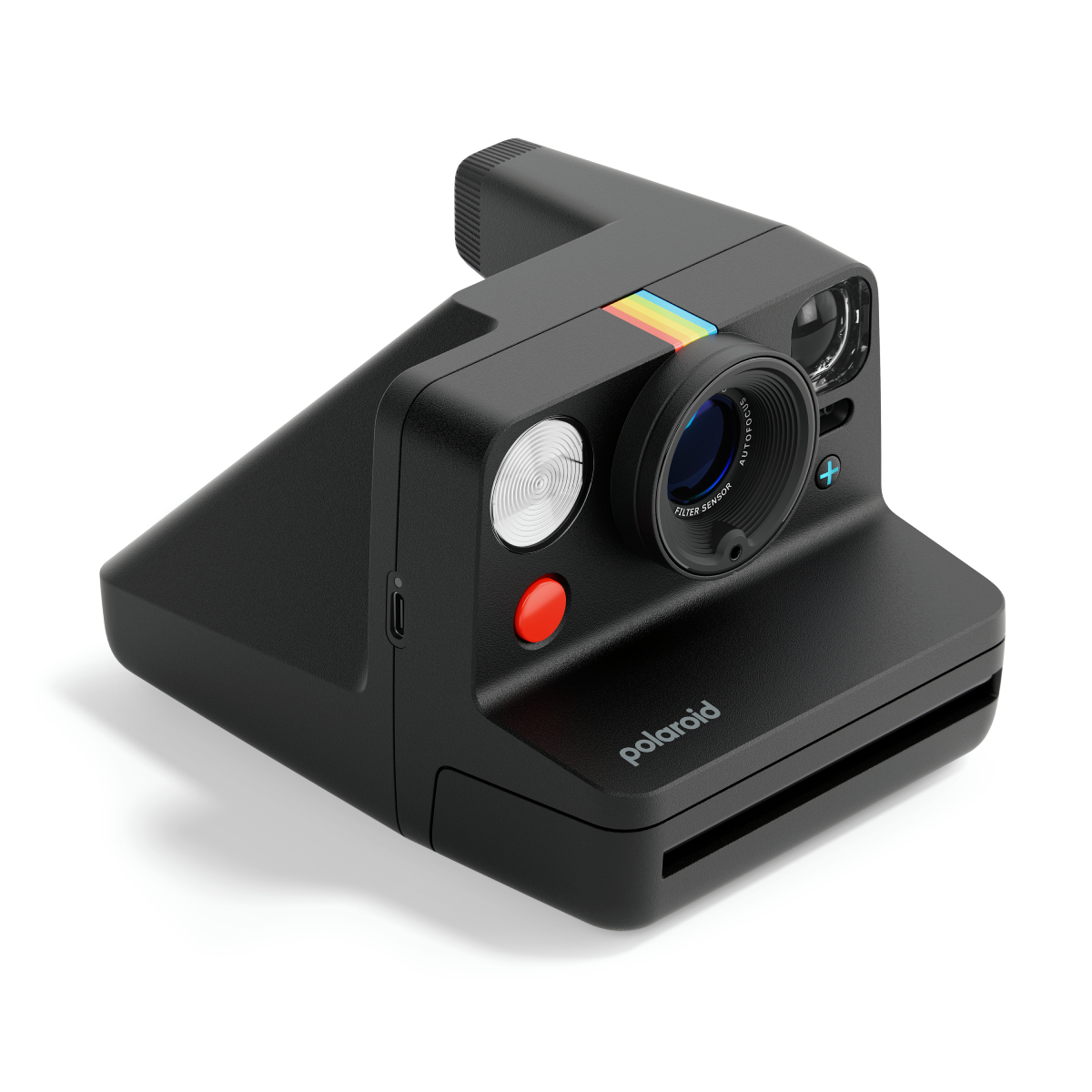 Polaroid Now+ Sofortbildkamera Generation 3, Schwarz