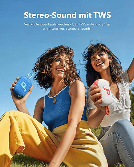 Soundcore Select 4 Go Bluetooth Lautsprecher, Blau