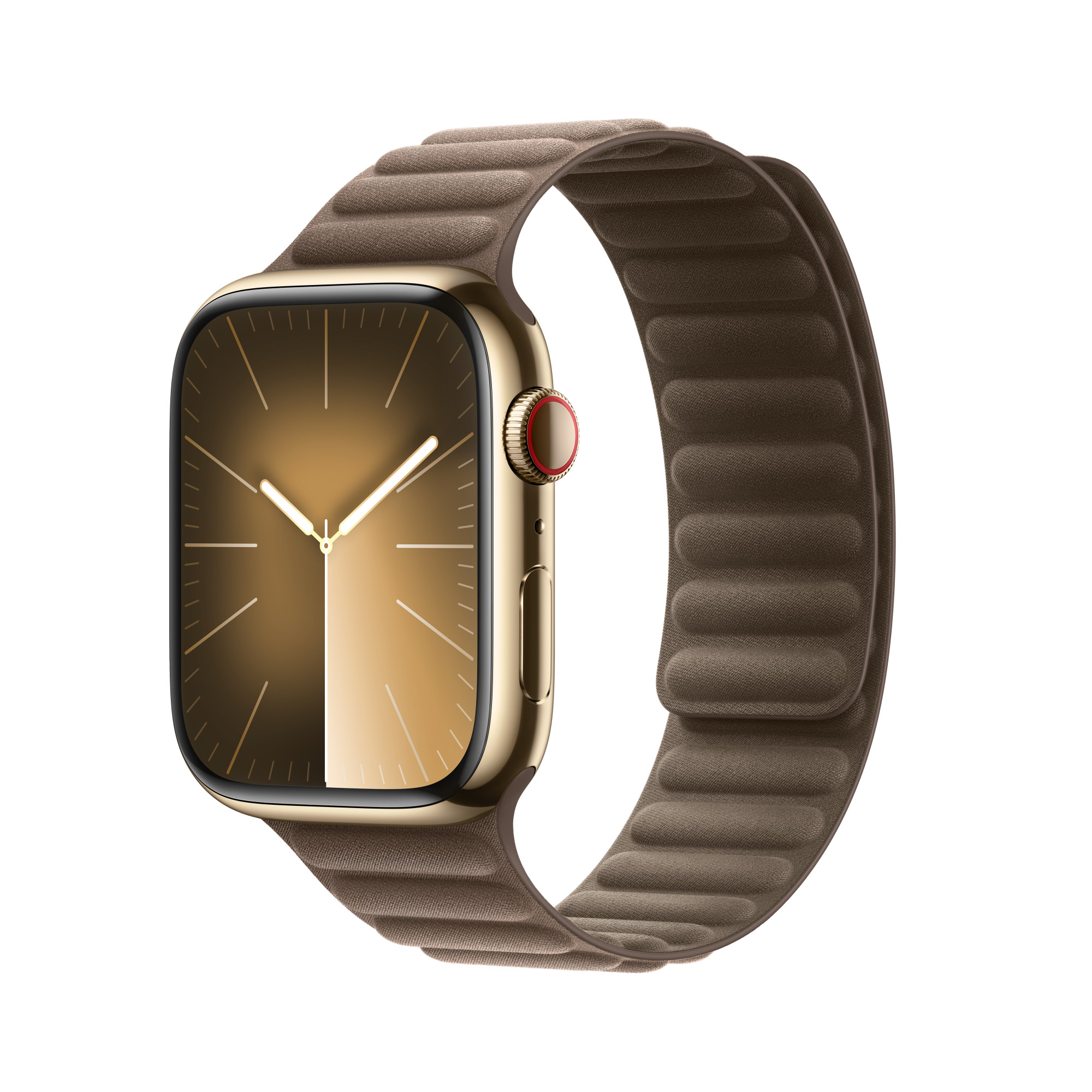 Apple Armband mit Magnetverschluss, Taupe, 42 (Series 1/2/3)/44/45/46/49mm, M/L