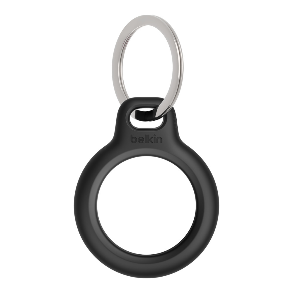 Belkin Anhänger mit Schlüsselring für AirTag, Schwarz