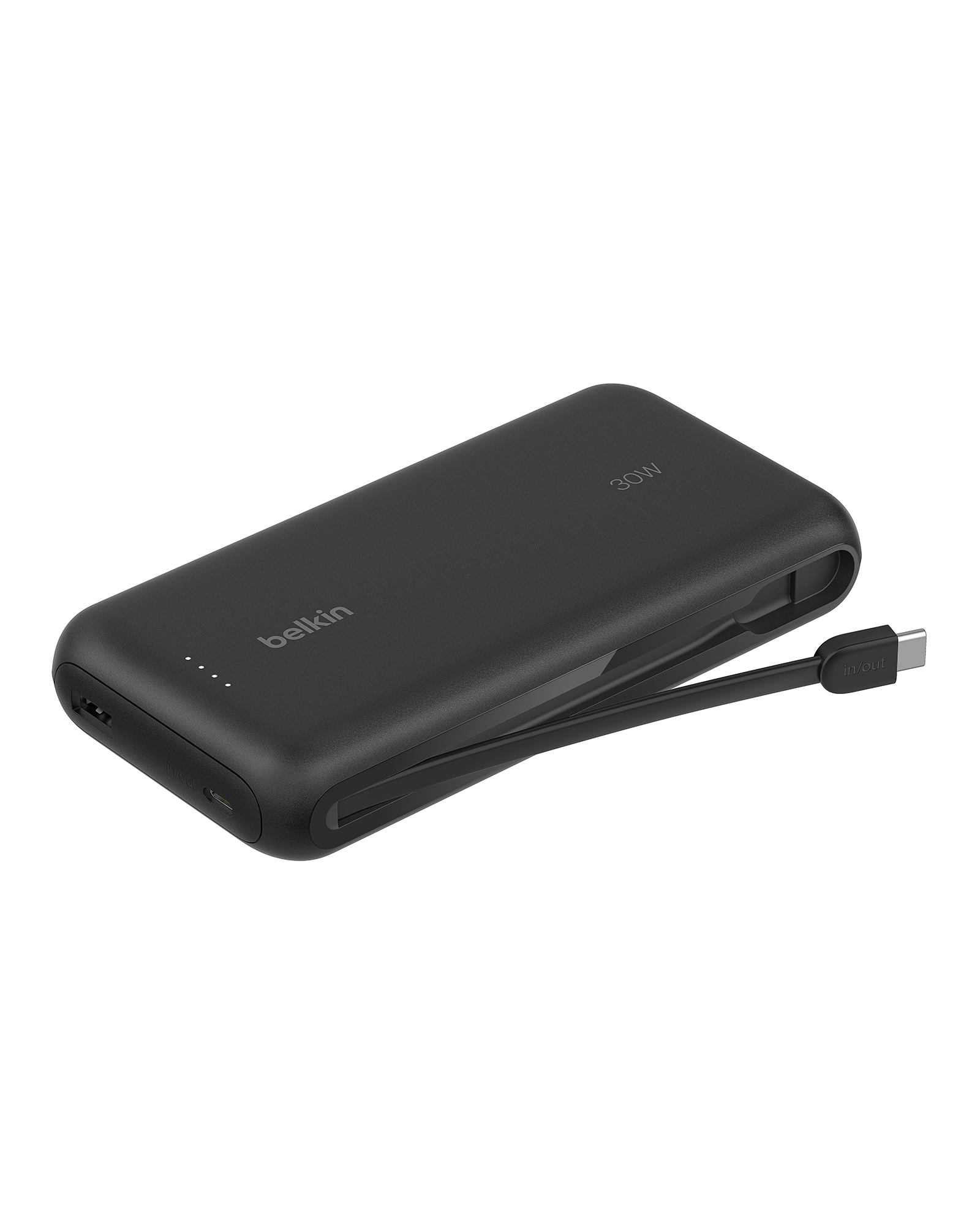 Belkin Powerbank mit integriertem USB-C Kabel