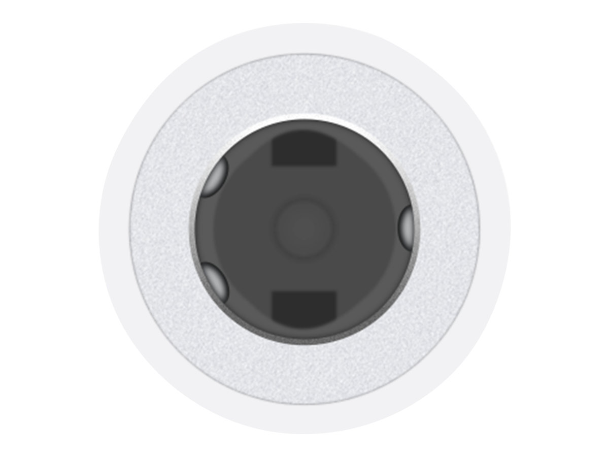 Apple Lightning auf 3,5 mm Kopfhöreranschluss Adapter, Weiß