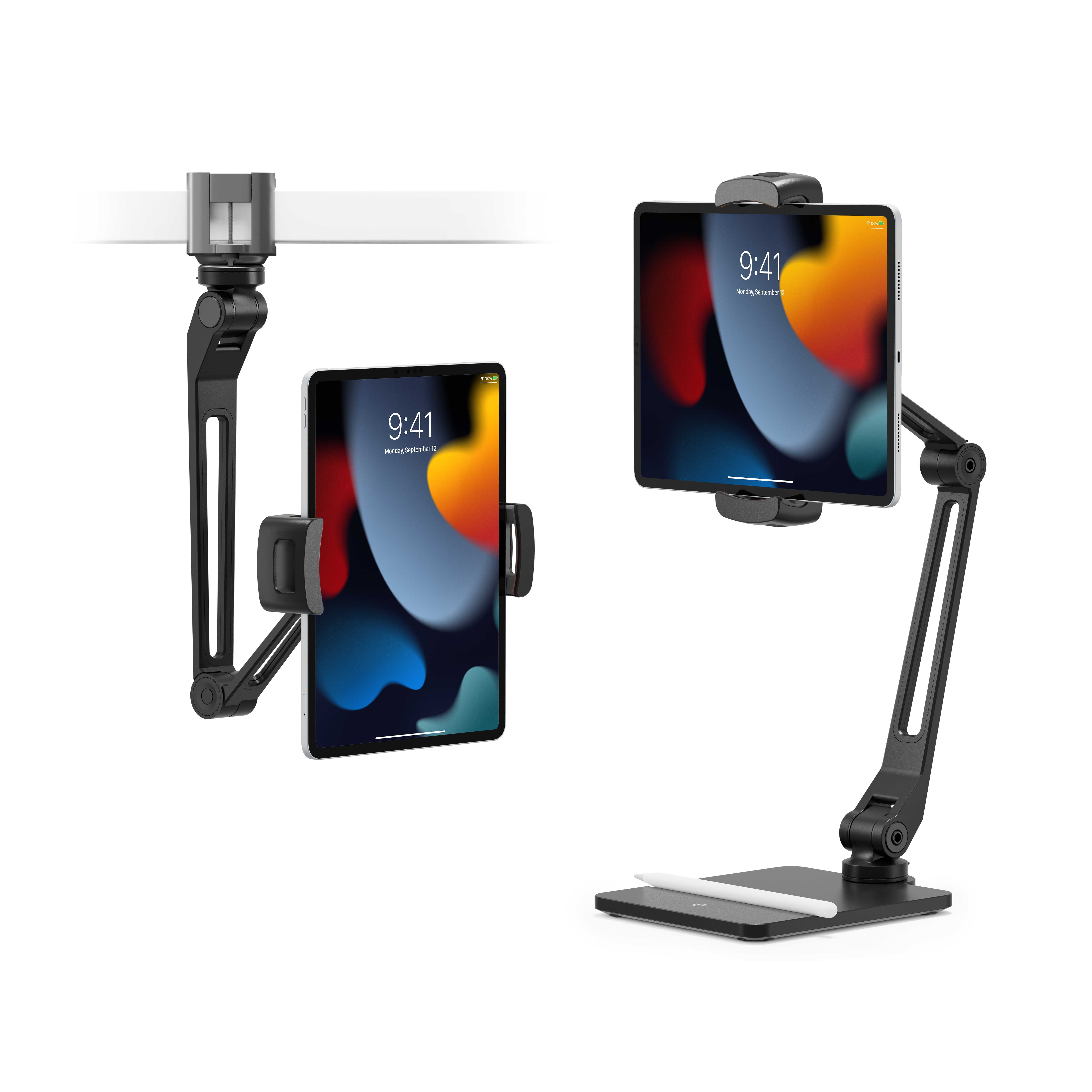 Twelve South HoverBar Duo flexible Halterung für Smartphone & Tablet, Schwarz
