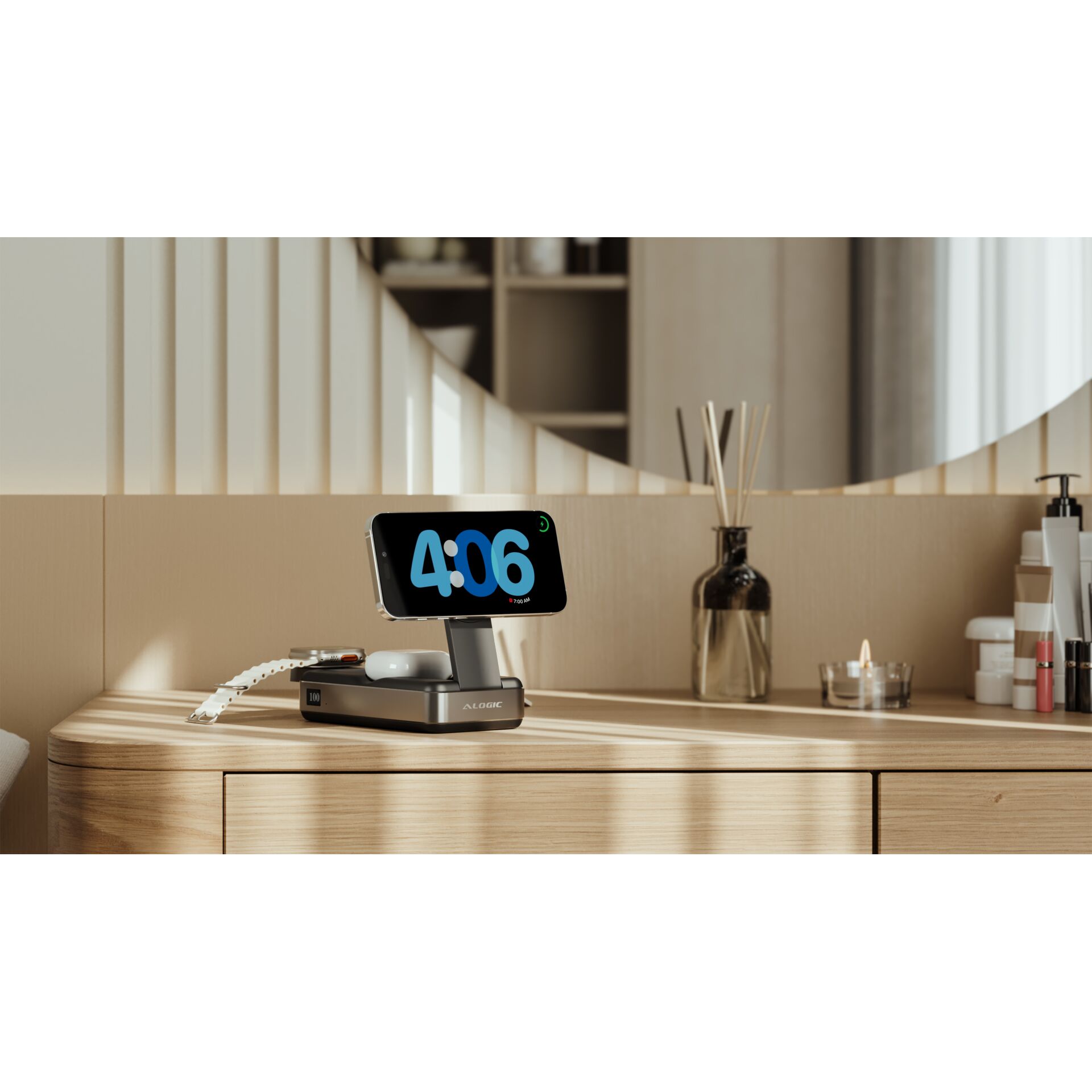Alogic Roam 6-in-1 Powerbank mit QI2