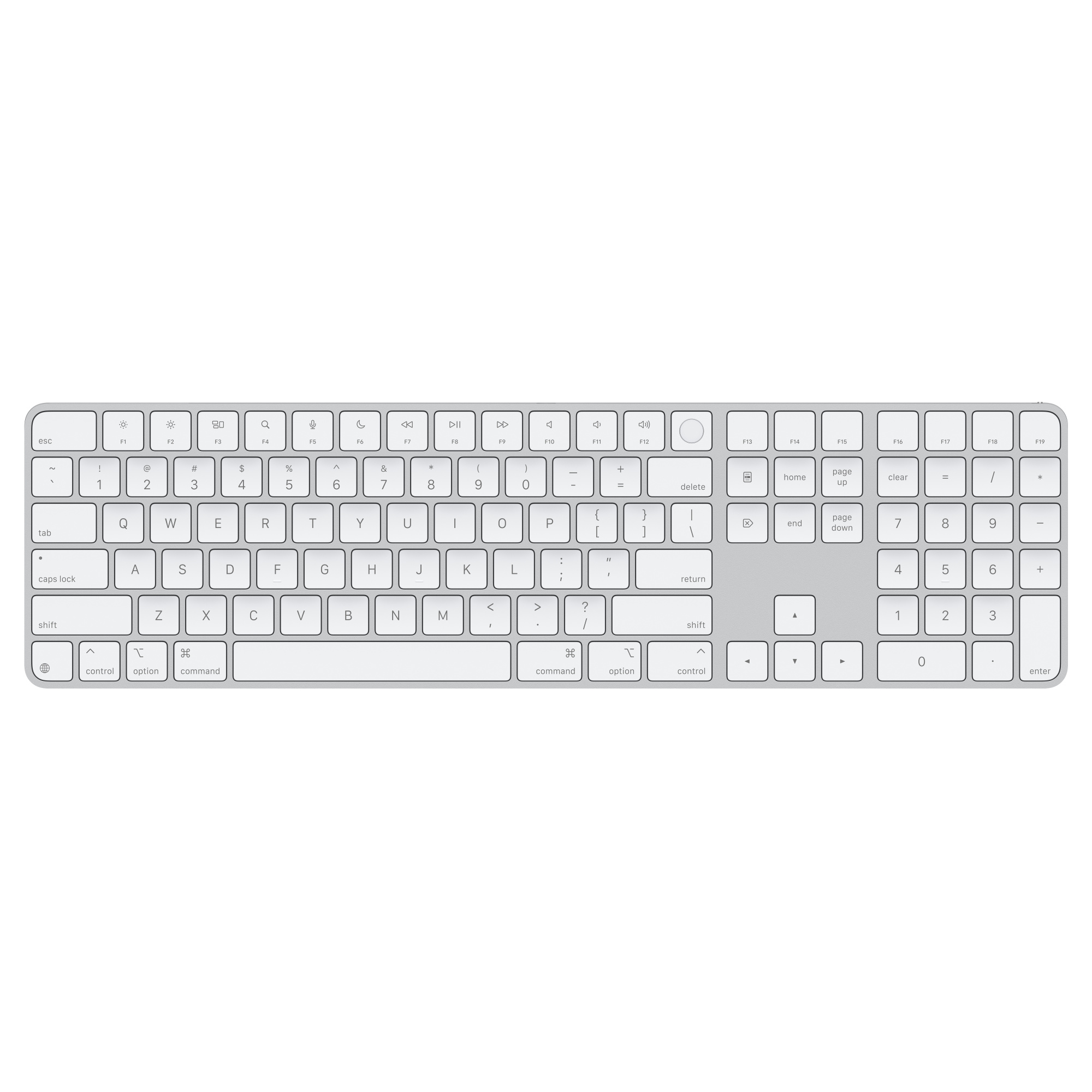 Apple Magic Keyboard mit Touch ID und Ziffernblock (USB-C)