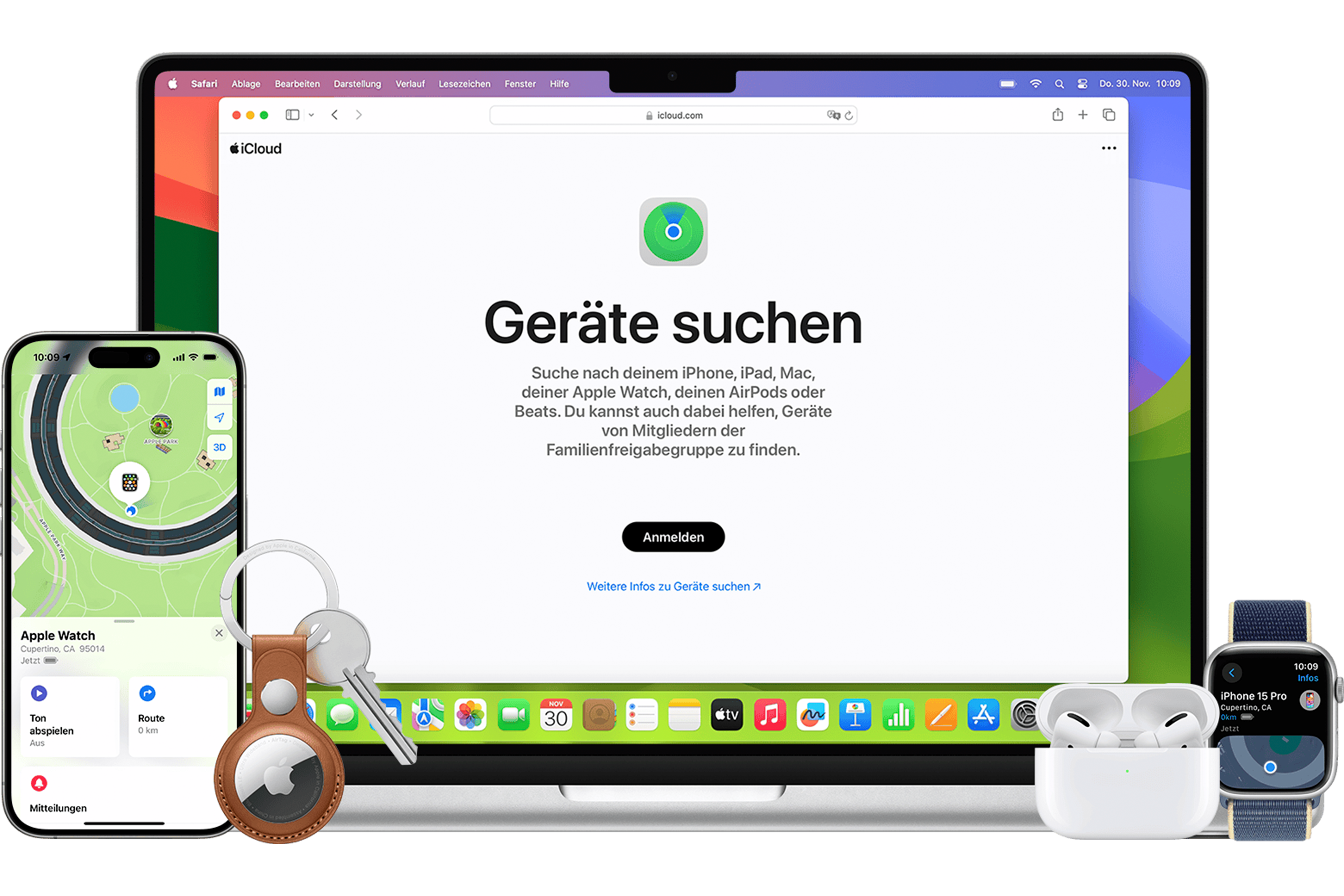 Wo ist? / Mein iPhone suchen