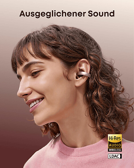 Soundcore AeroClip Open-Ear Clip-Kopfhörer
