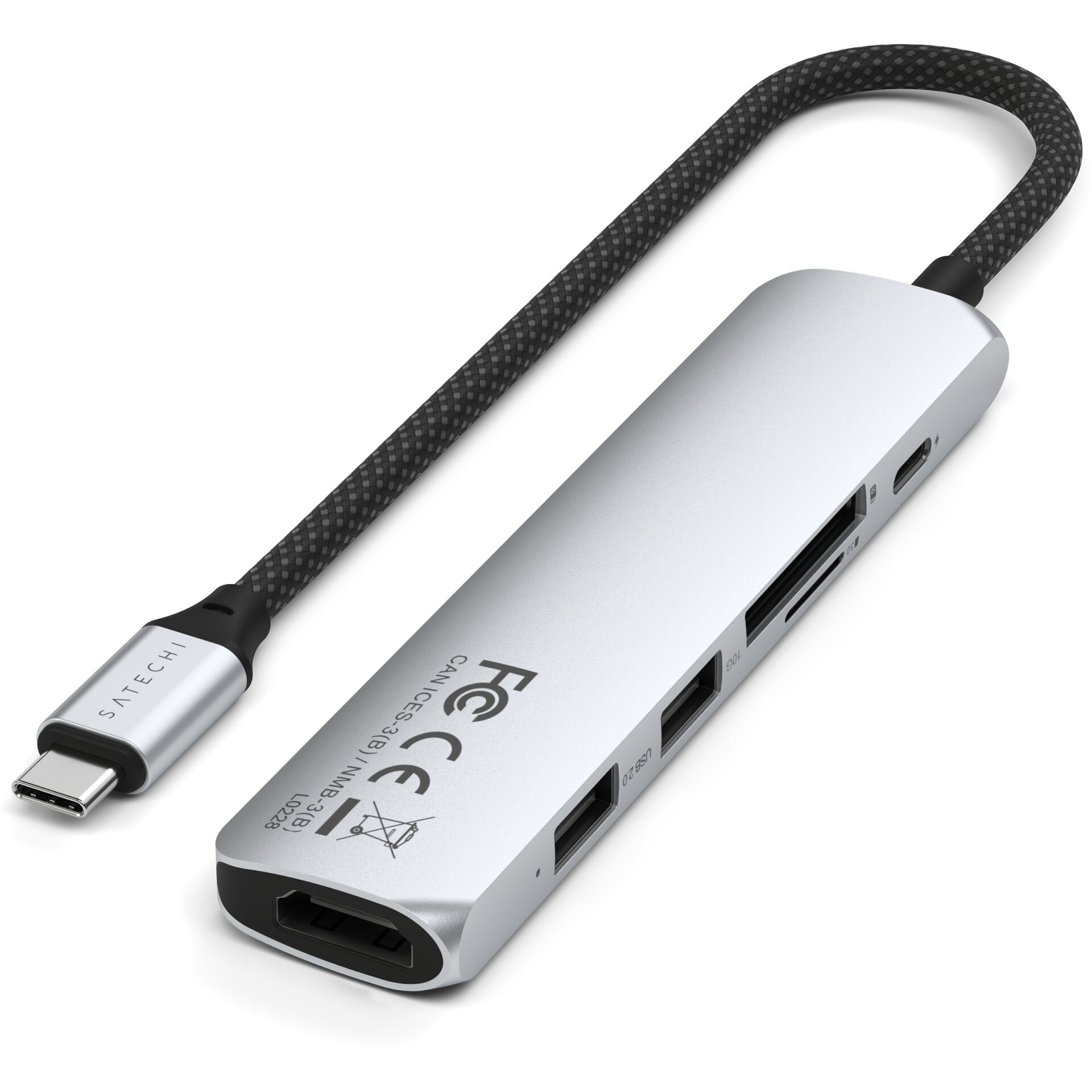 Satechi USB-C Slim Multi-Port Hub (6 in 1)