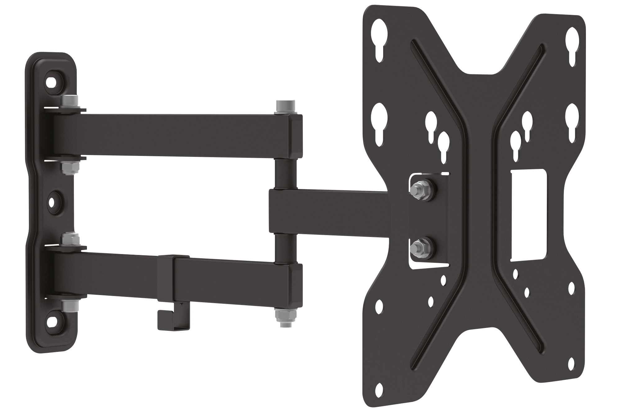 DIGITUS Universelle Monitor Wandhalterung (19" - 42"), Schwarz