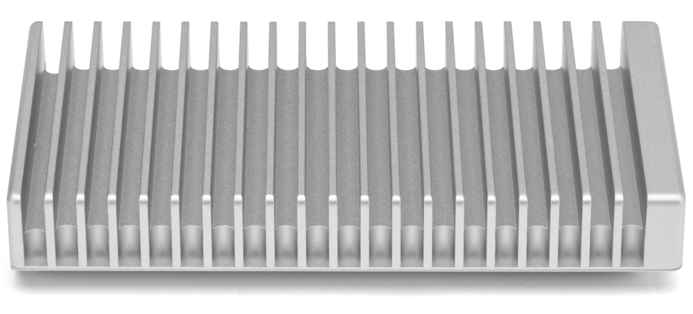 OWC Express 1M2 Gehäuse für M.2 NVMe SSD, Silber, USB-C
