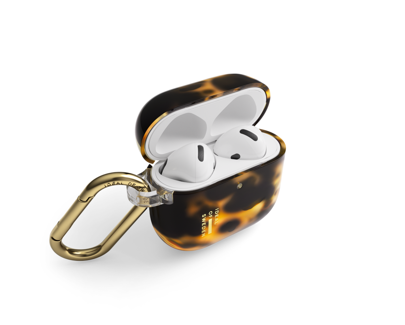 Ideal of Sweden Clear AirPods 4 Case, Tortoise