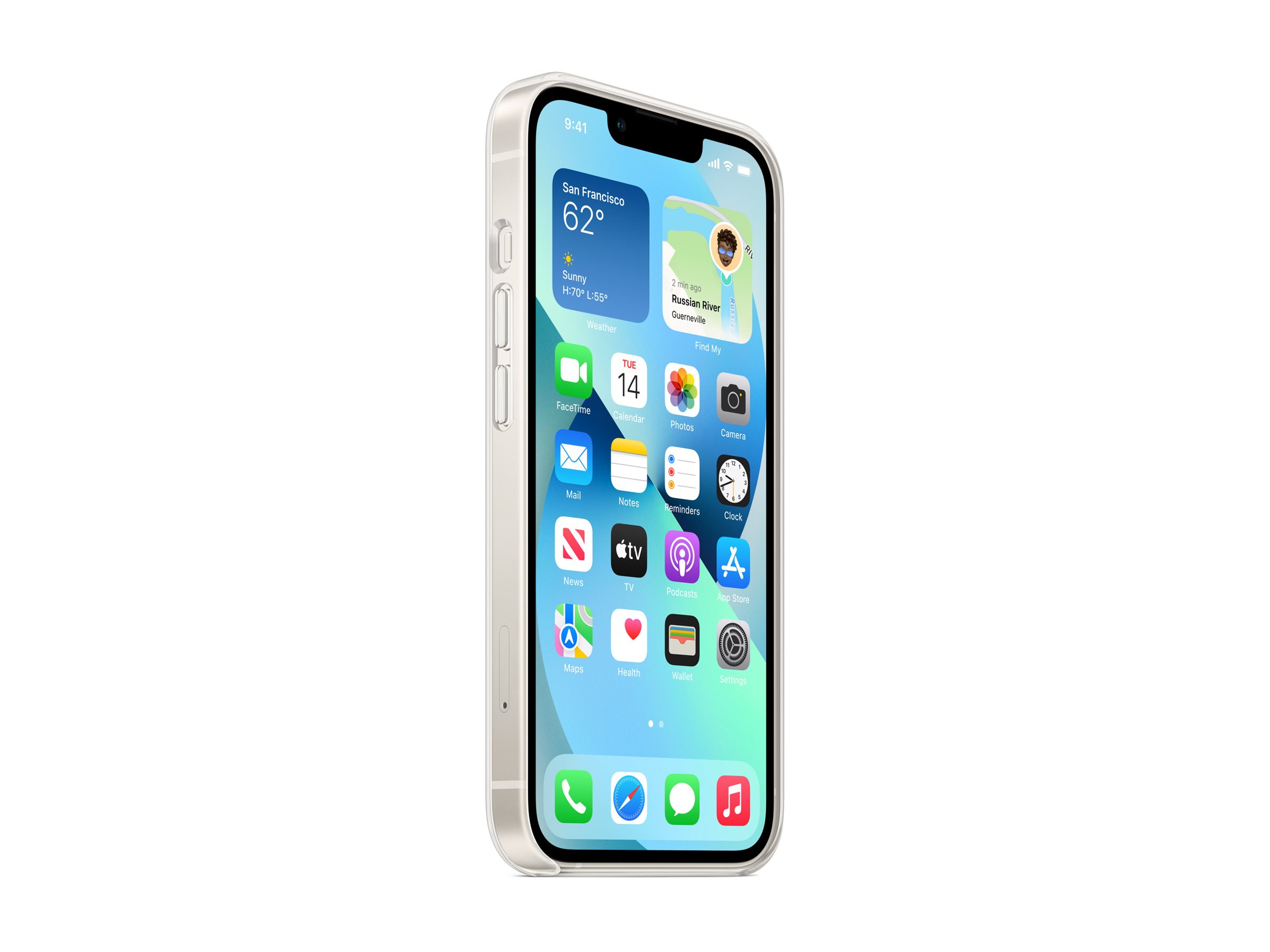 Apple iPhone 13 Clear Case mit MagSafe