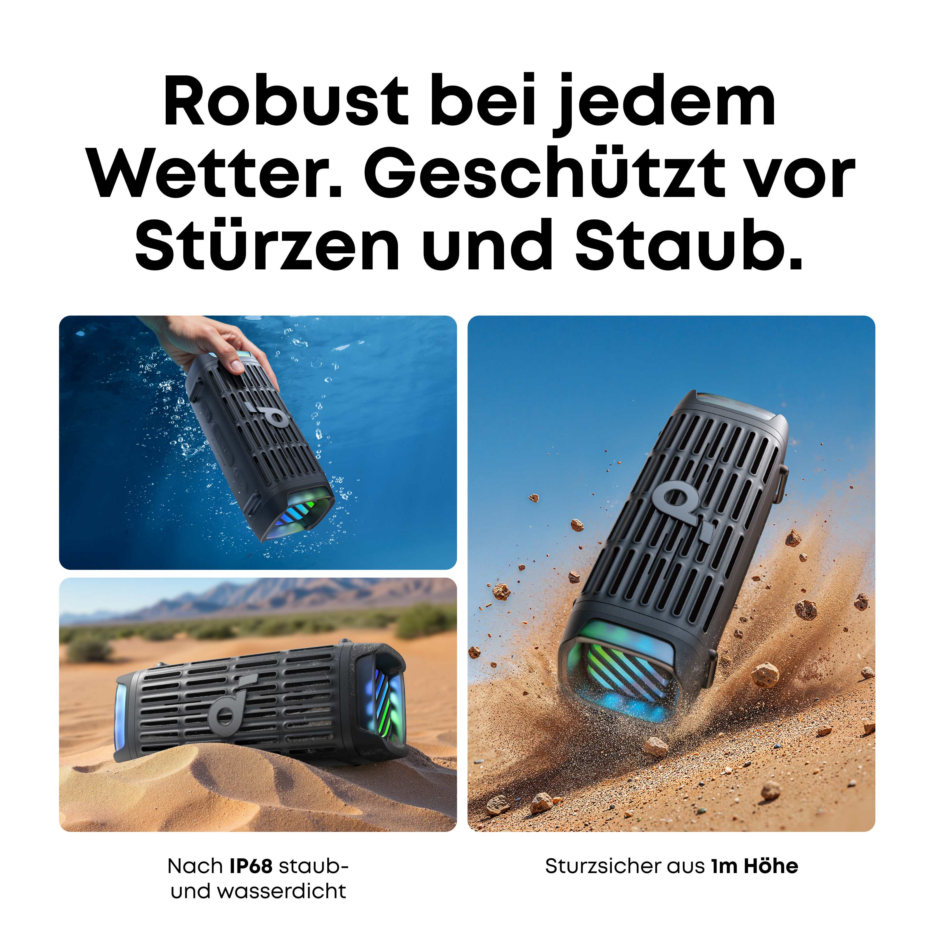 Soundcore Boom 3i Outdoor Lautsprecher