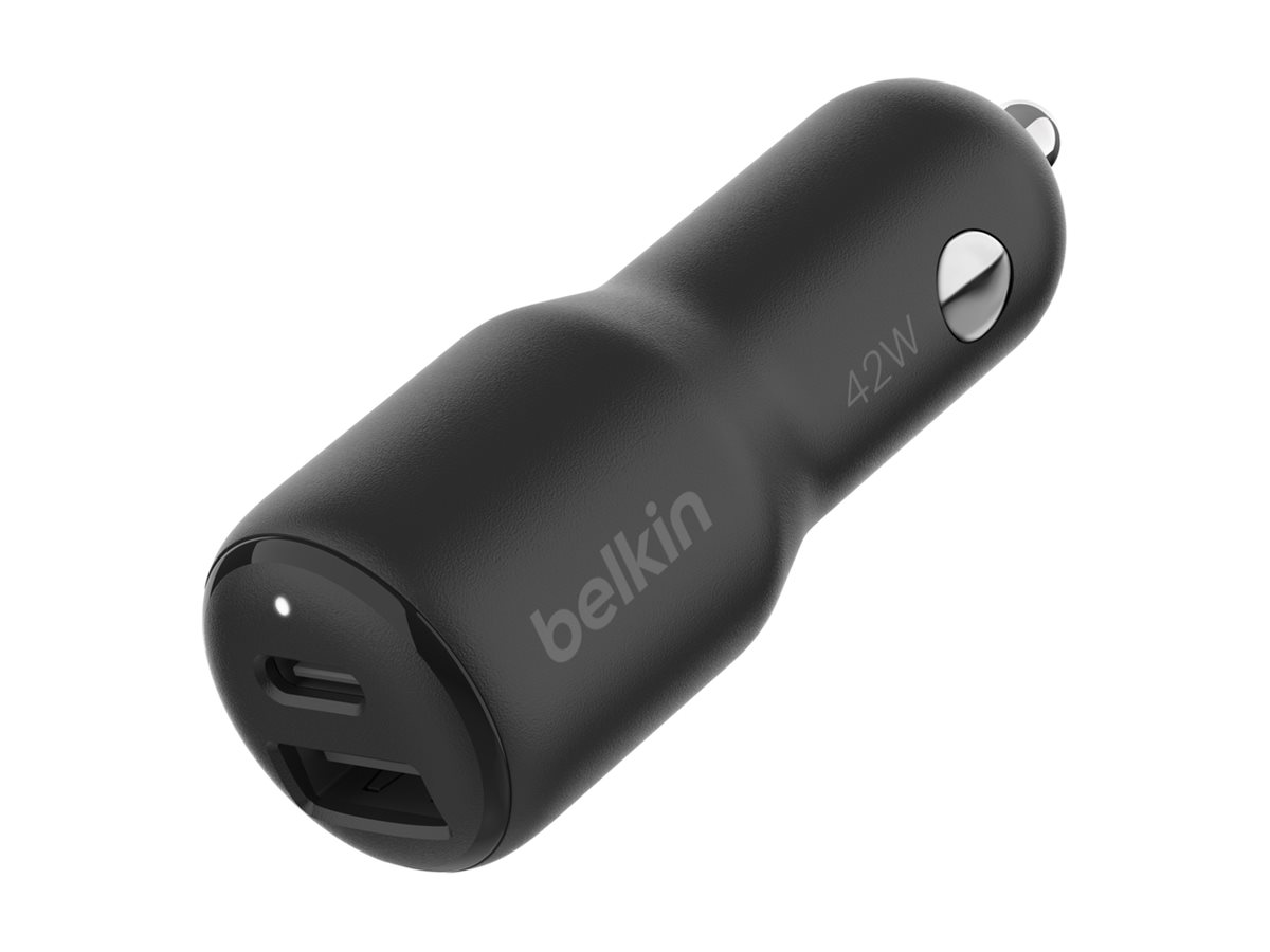 Belkin BOOST CHARGE Dual Kfz-Ladegerät USB-C / USB-A mit PPS Technologie