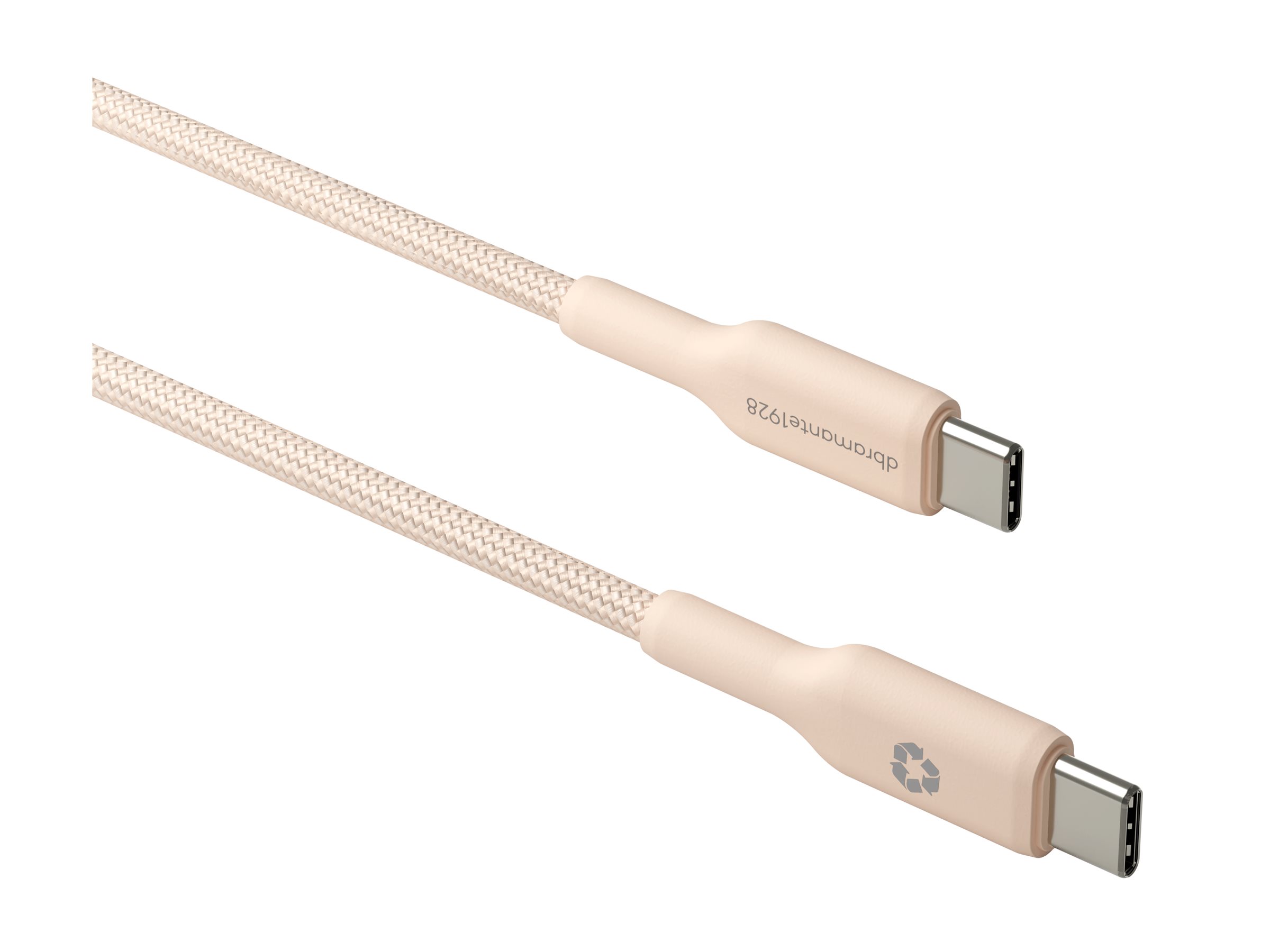 dbramante1928 BRD USB-C auf USB-C Kabel, Beige, 1,5m