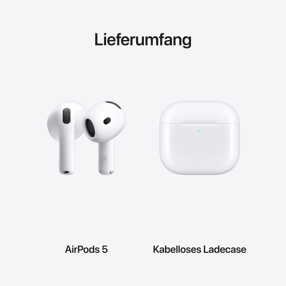 AirPods (5. Generation) mit Ladecase