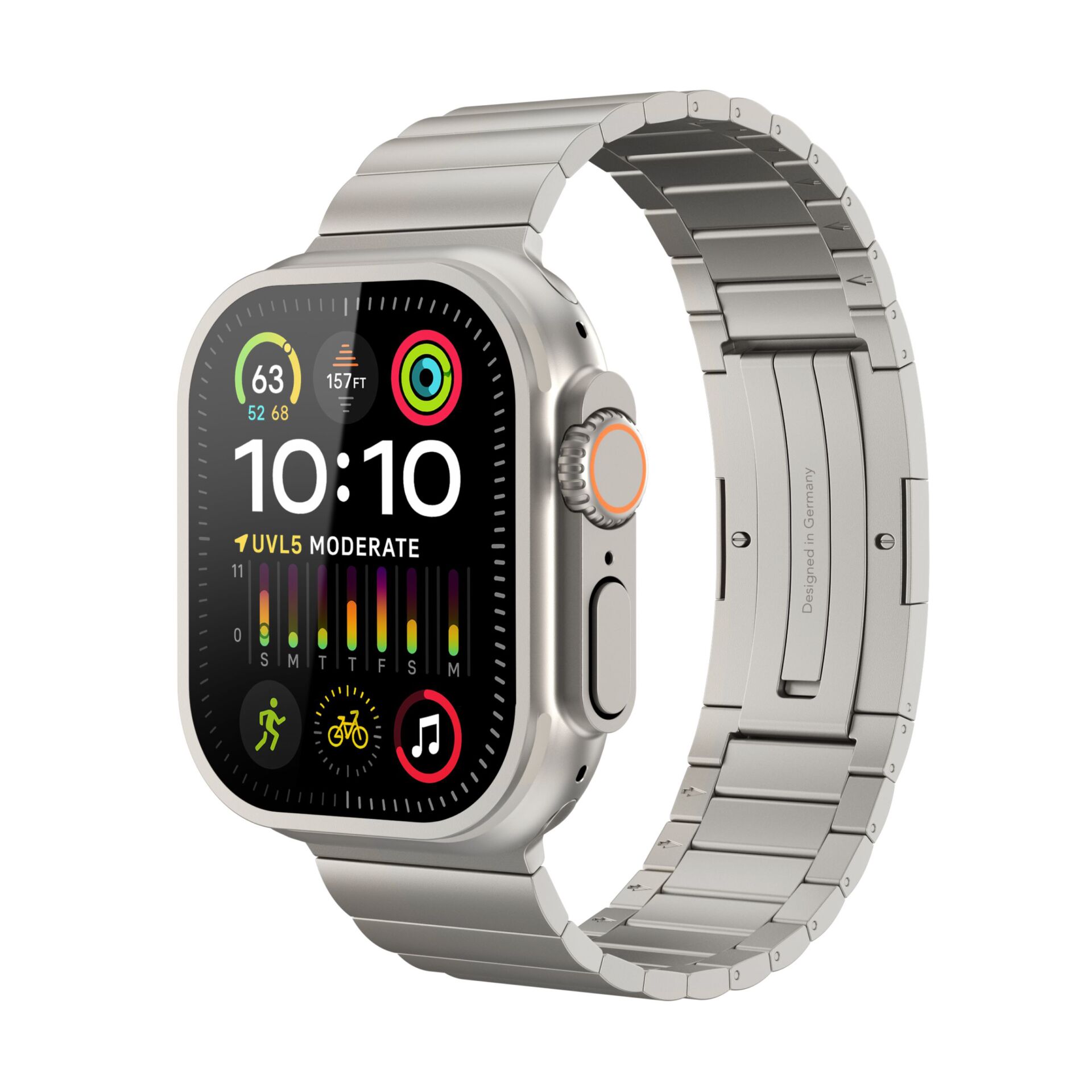 Vonmählen Link Bracelet Pro Titanium für Apple Watch