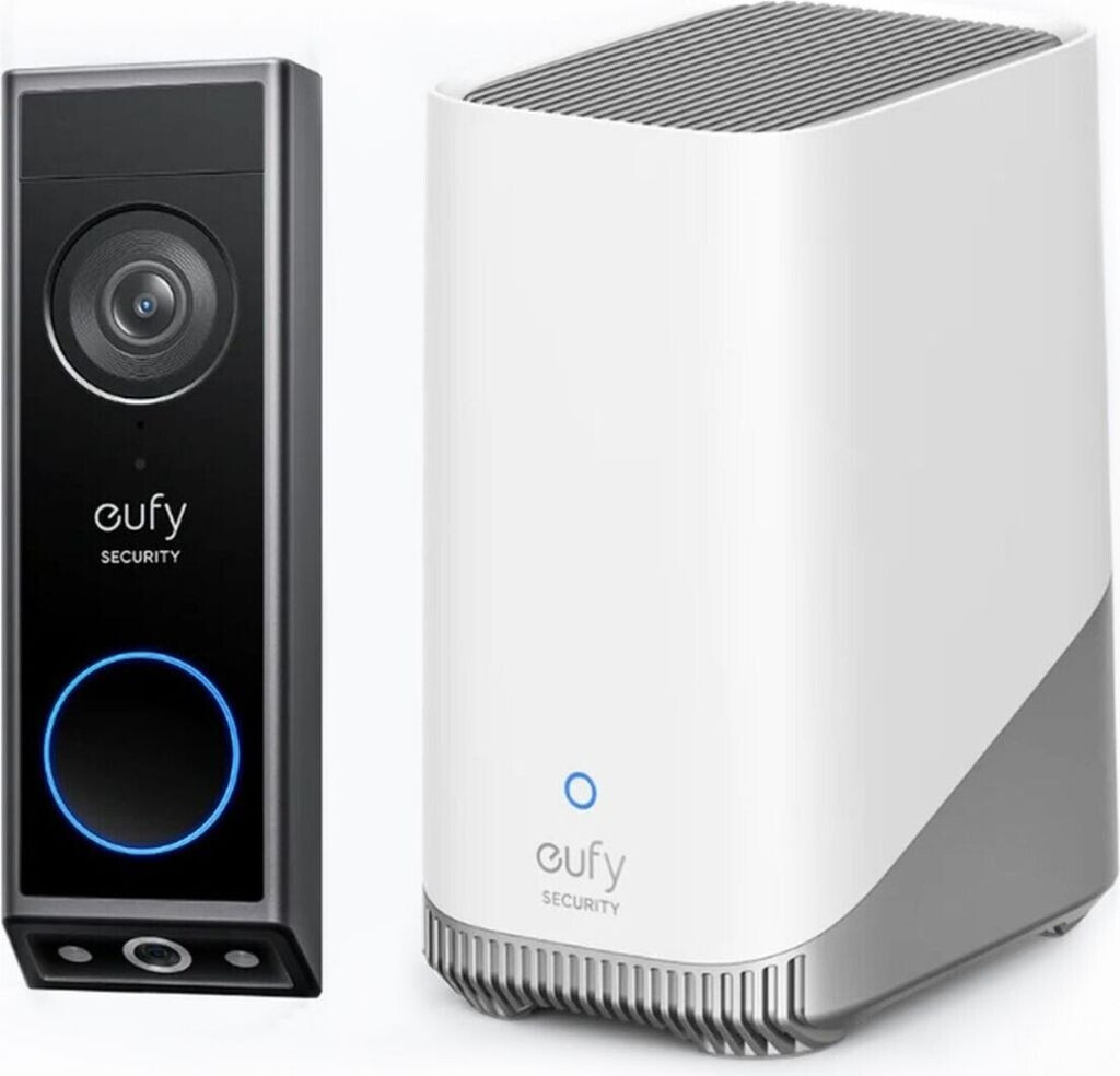Anker eufy S320 VID Türklingel / Edge Homebase Mini, Schwarz/Weiß