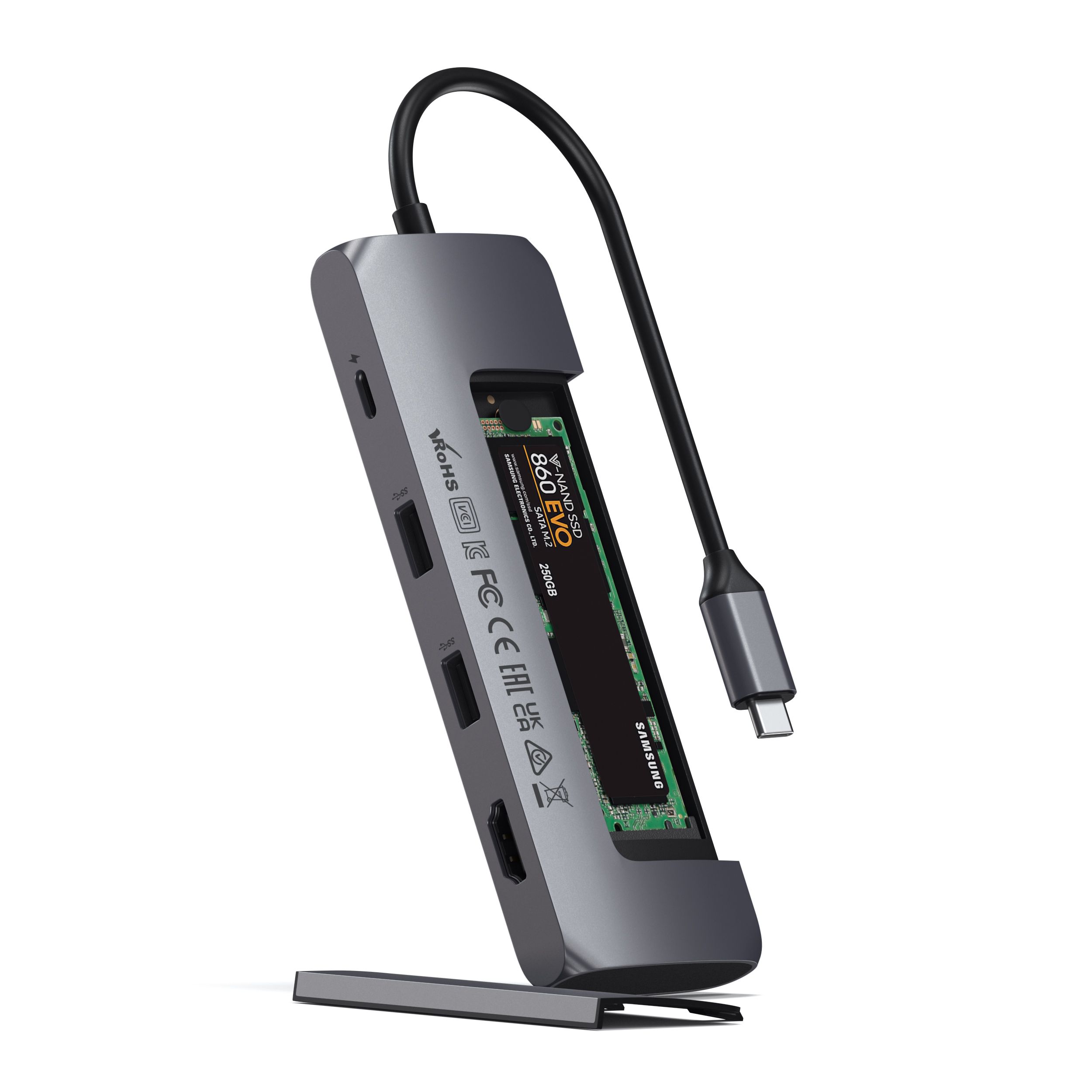 Satechi USB-C Hybrid Multiport Hub (4 in 1)