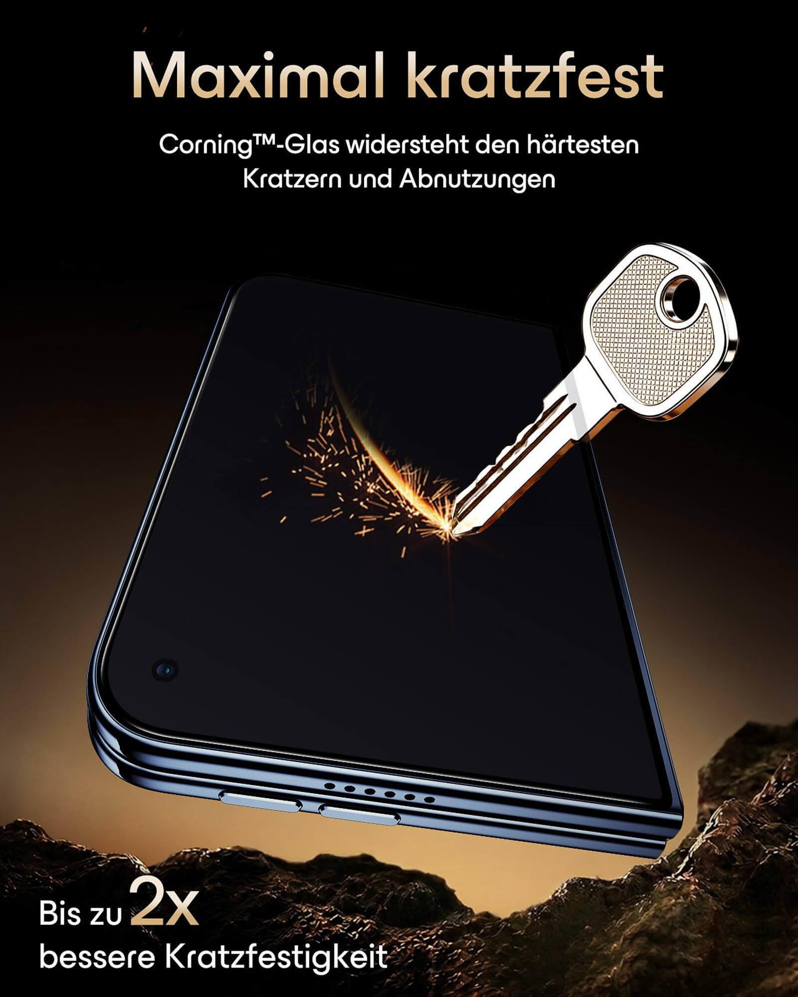 ESR Displayschutzglas für iPhone Duo