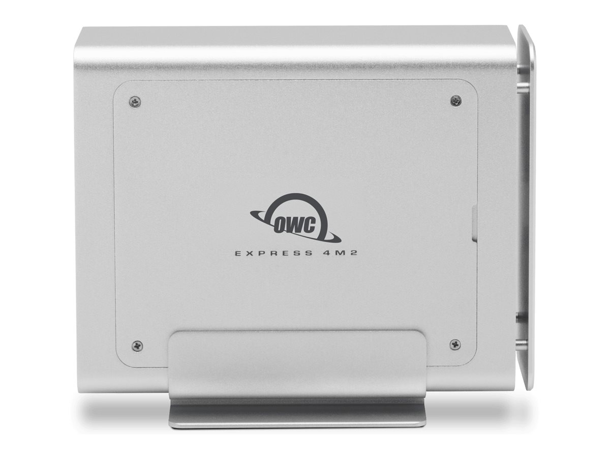 OWC Express 4M2 Solid State Drive Array, Silber, 4 Schächte