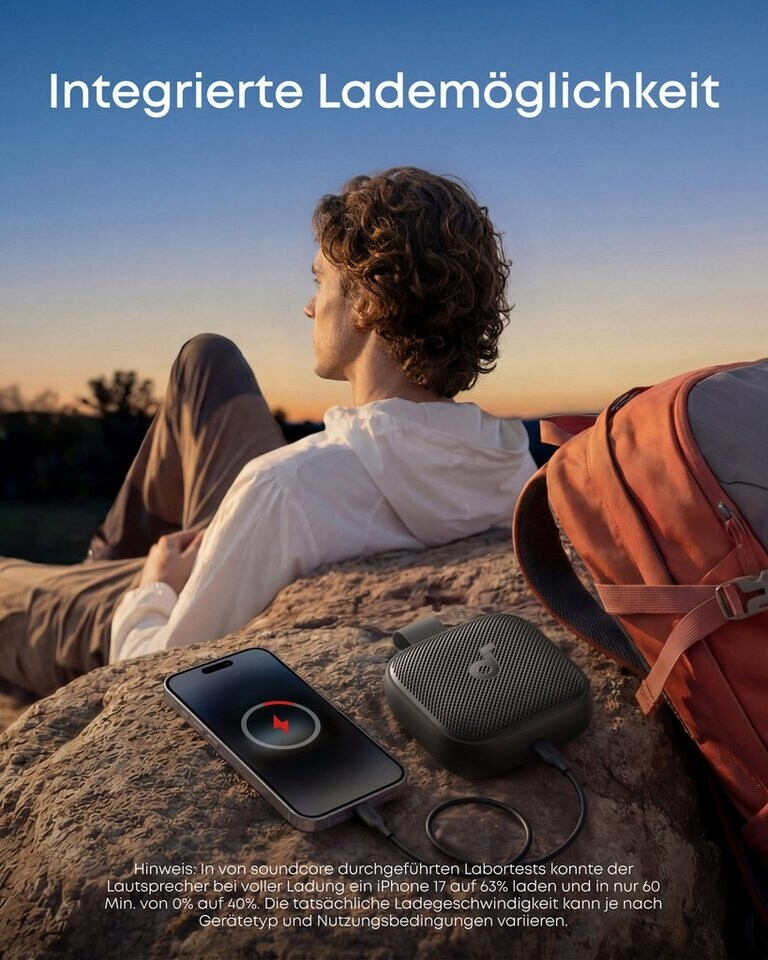 Soundcore Boom Go 3i, Schwarz, Kabellos