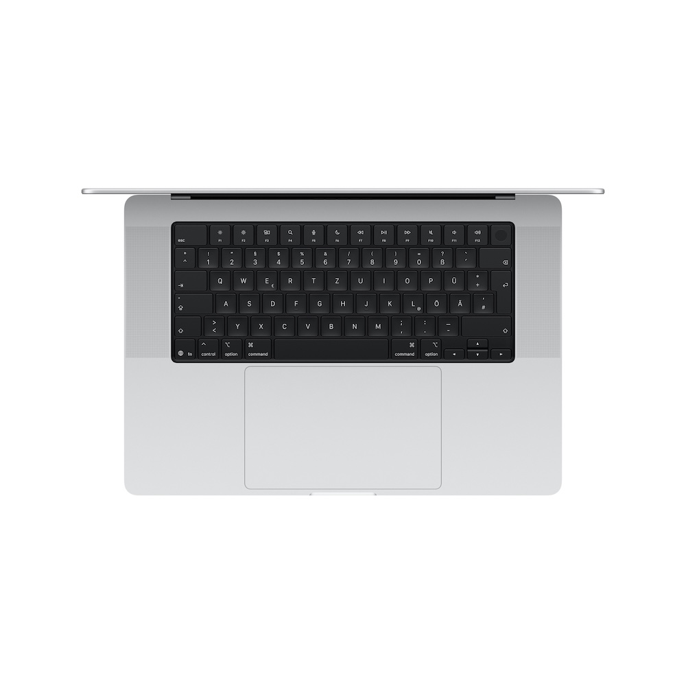 MacBook Pro 16" mit PROLED XDR Display M5 Max, Space Schwarz, M5 Max (18-CPU/32-GPU), 36GB, 2TB, Standardglas, Englisch International, Kein Netzteil