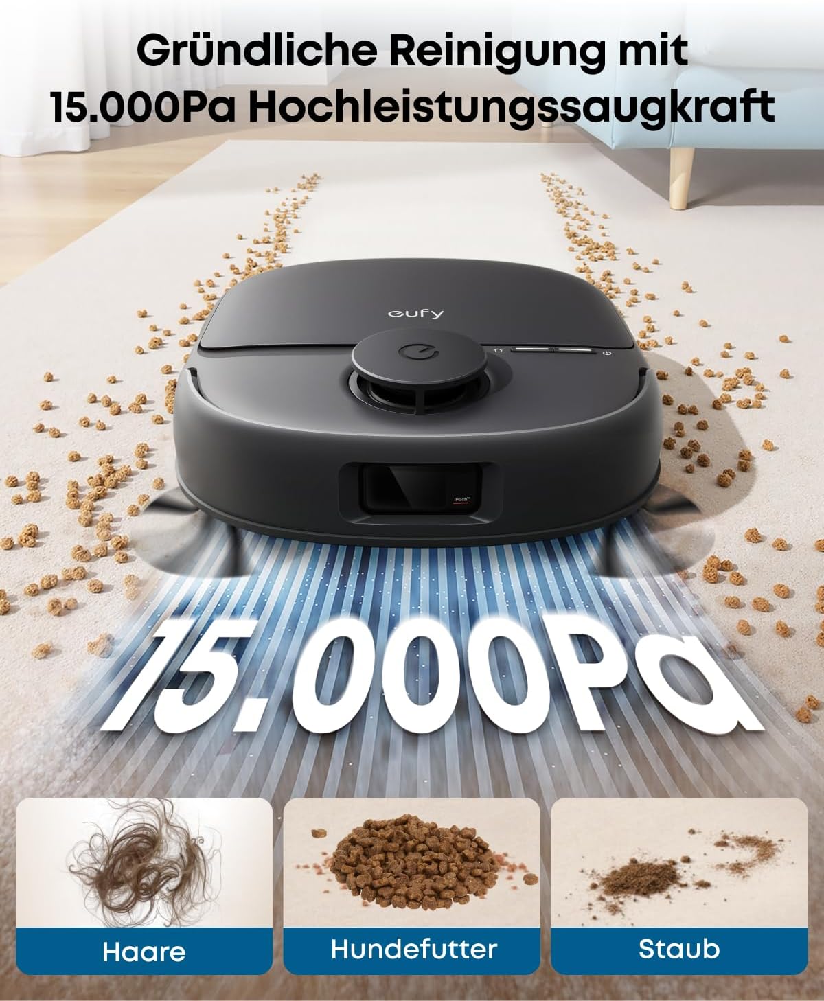 EUFY Robot Vacuum Omni C28, Saug- und Wischroboter