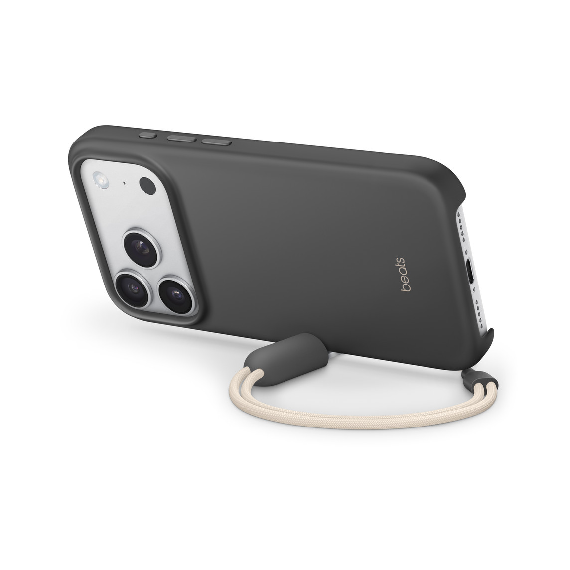 Beats iPhone 17 Pro Kickstand Case mit MagSafe und Kamerasteuerung, Granitgrau