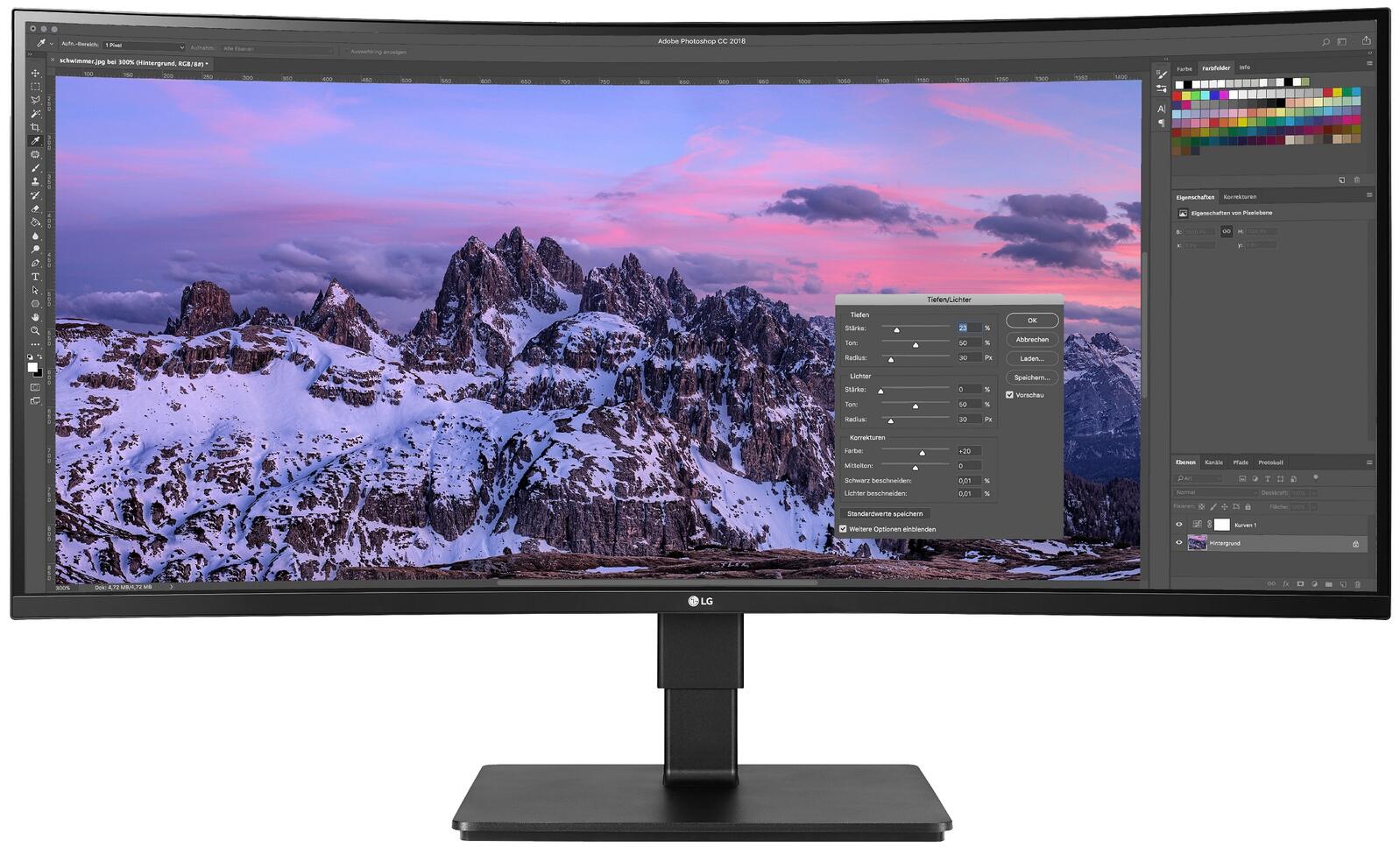 LG 35BN77CP-B 35" LED Monitor