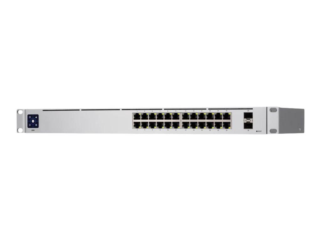 UbiQuiti UniFi USW-24 Switch, Rack montierbar, Grau
