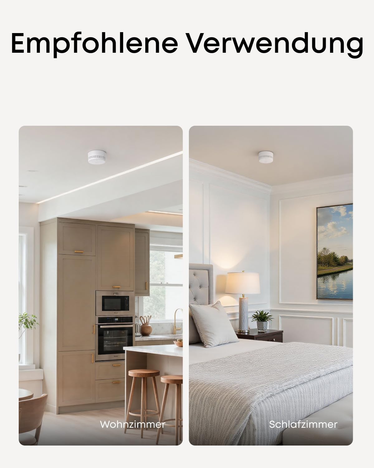 eufy Rauchmelder E10, Weiß
