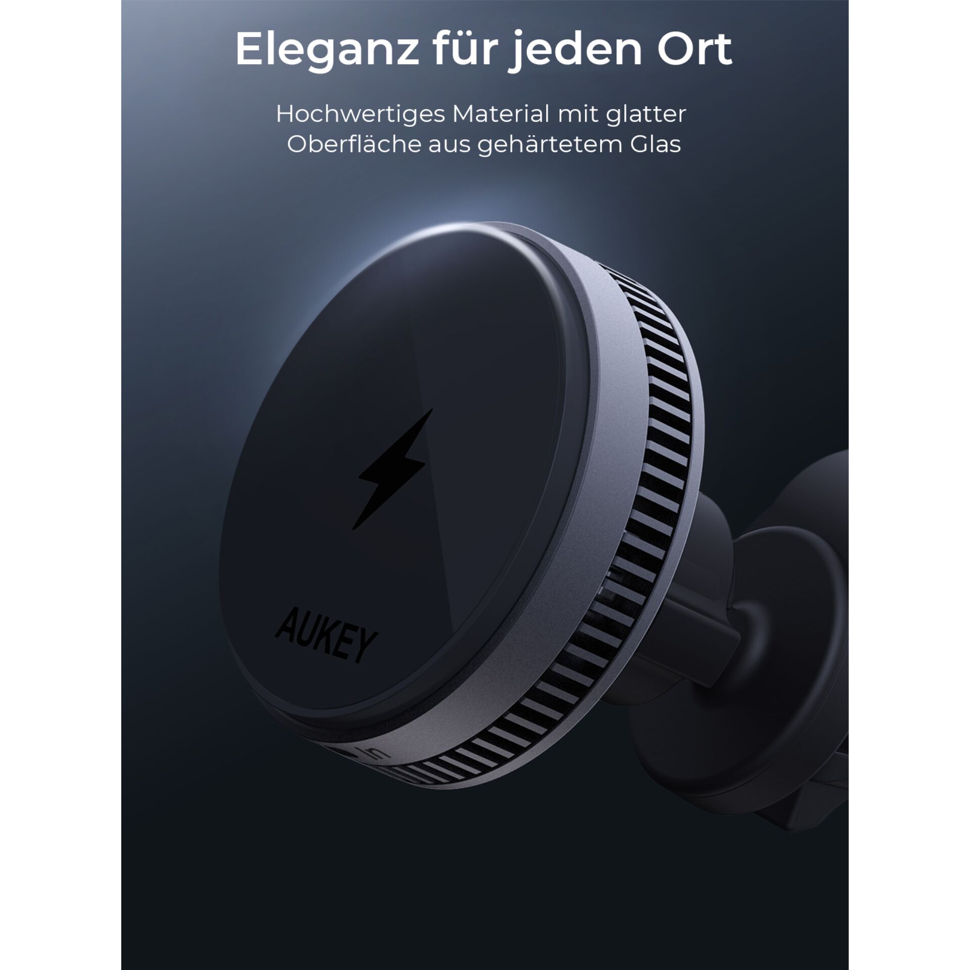AUKEY HD-MC13A Mag Fusion Dash Pro MagSafe Wireless Charging Air Vent Mount