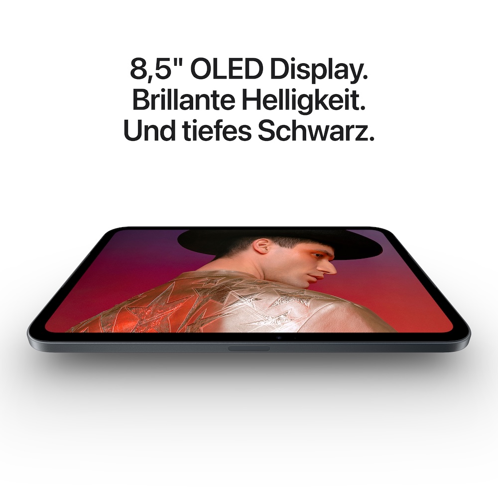 iPad mini A20 Pro, Polarstern, 128GB, Wi-Fi + Cellular, Standardglas