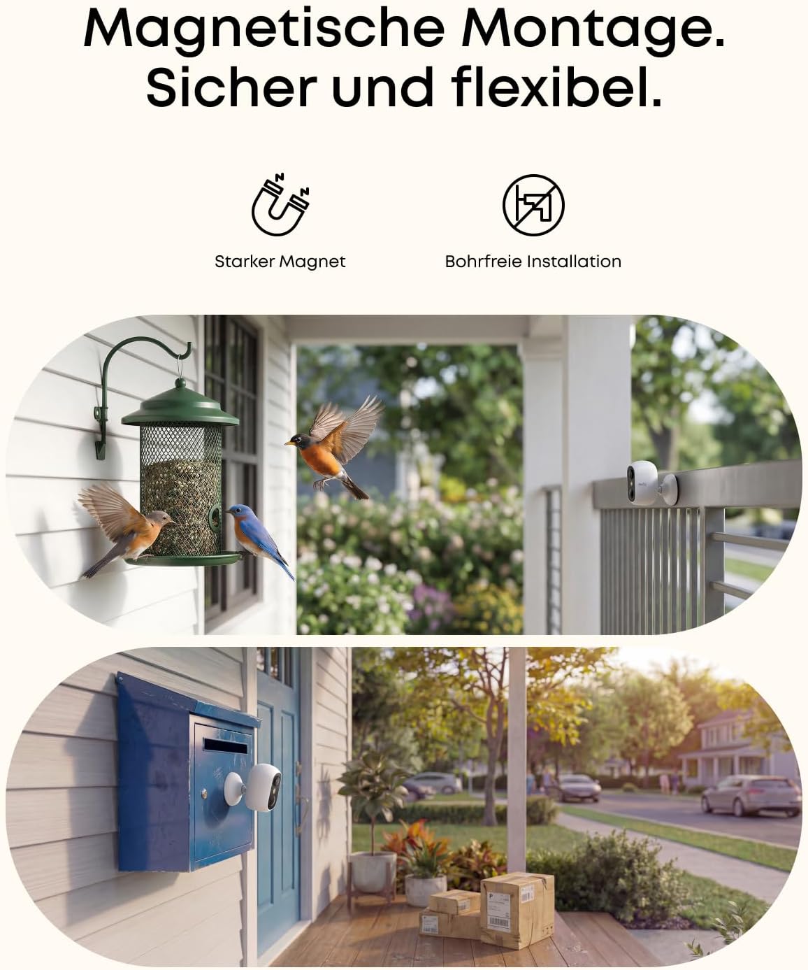 Anker eufy Security eufyCam C35 mit HomeBase Mini, Weiß, 2er-Pack