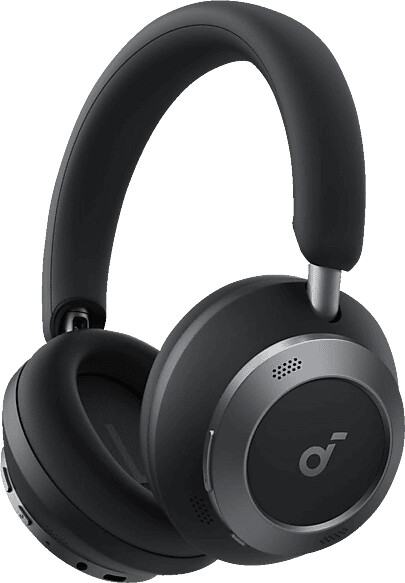 Anker Soundcore Space One Pro faltbare Over-Ear Kopfhörer, Schwarz, Kabellos